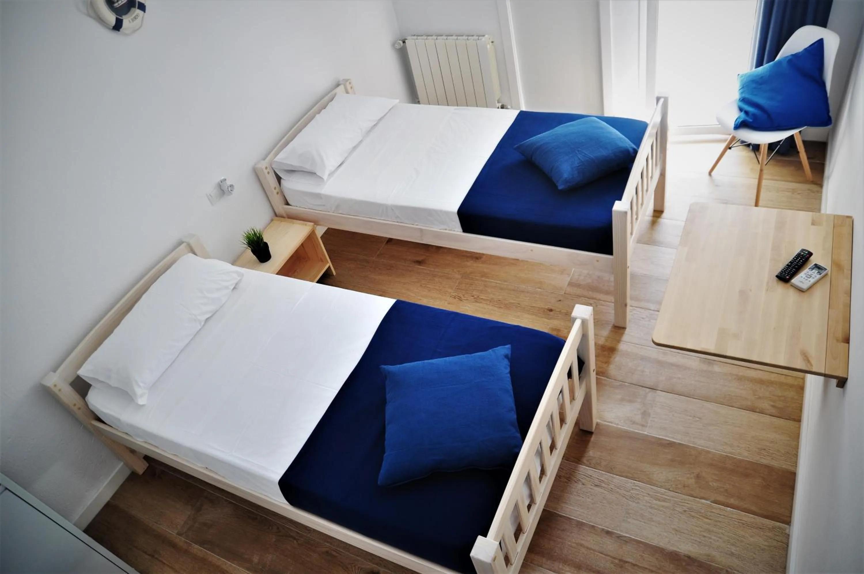 Bed in Hostal Porto Mar