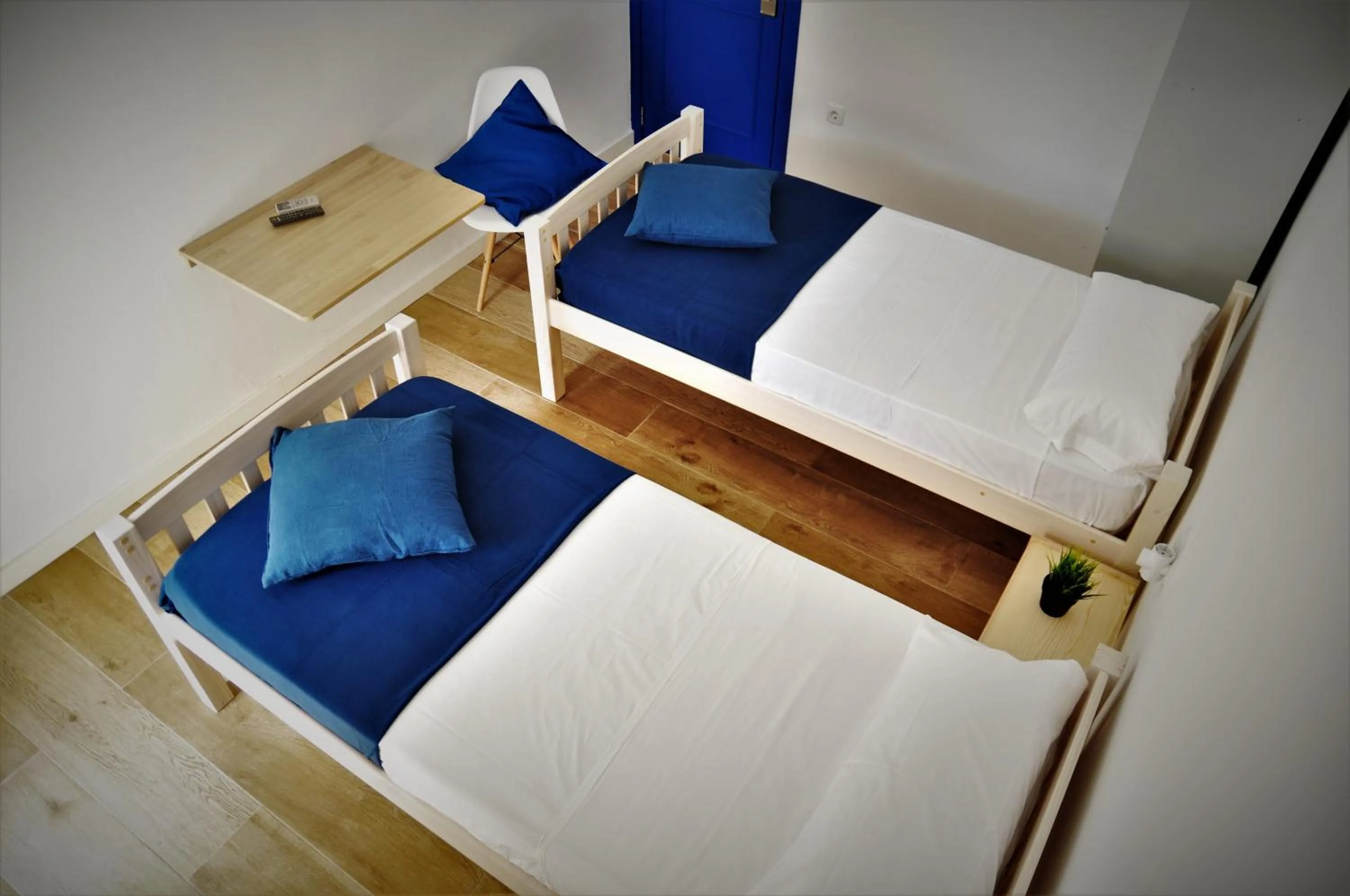 Bed in Hostal Porto Mar