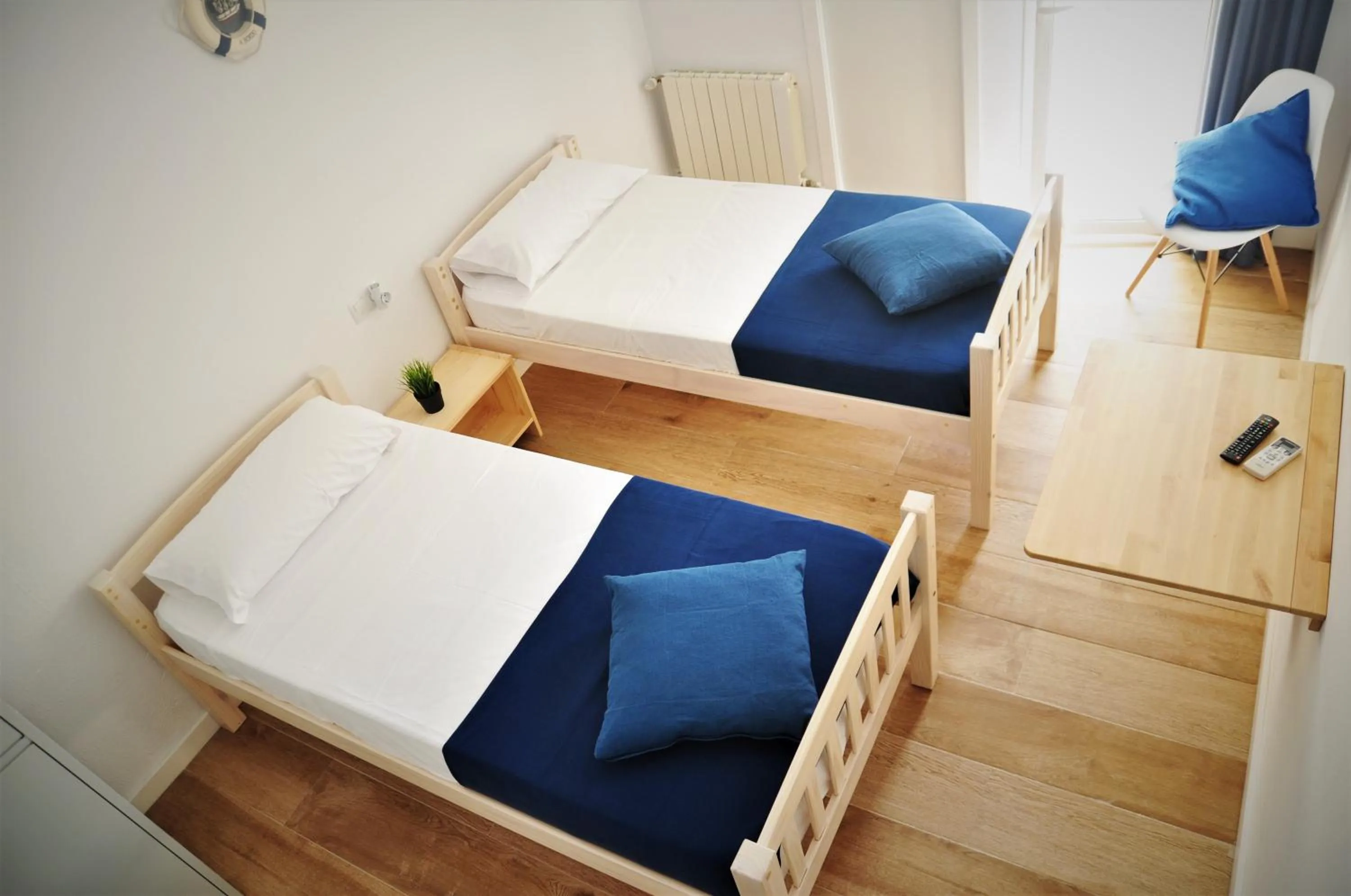 Bed in Hostal Porto Mar