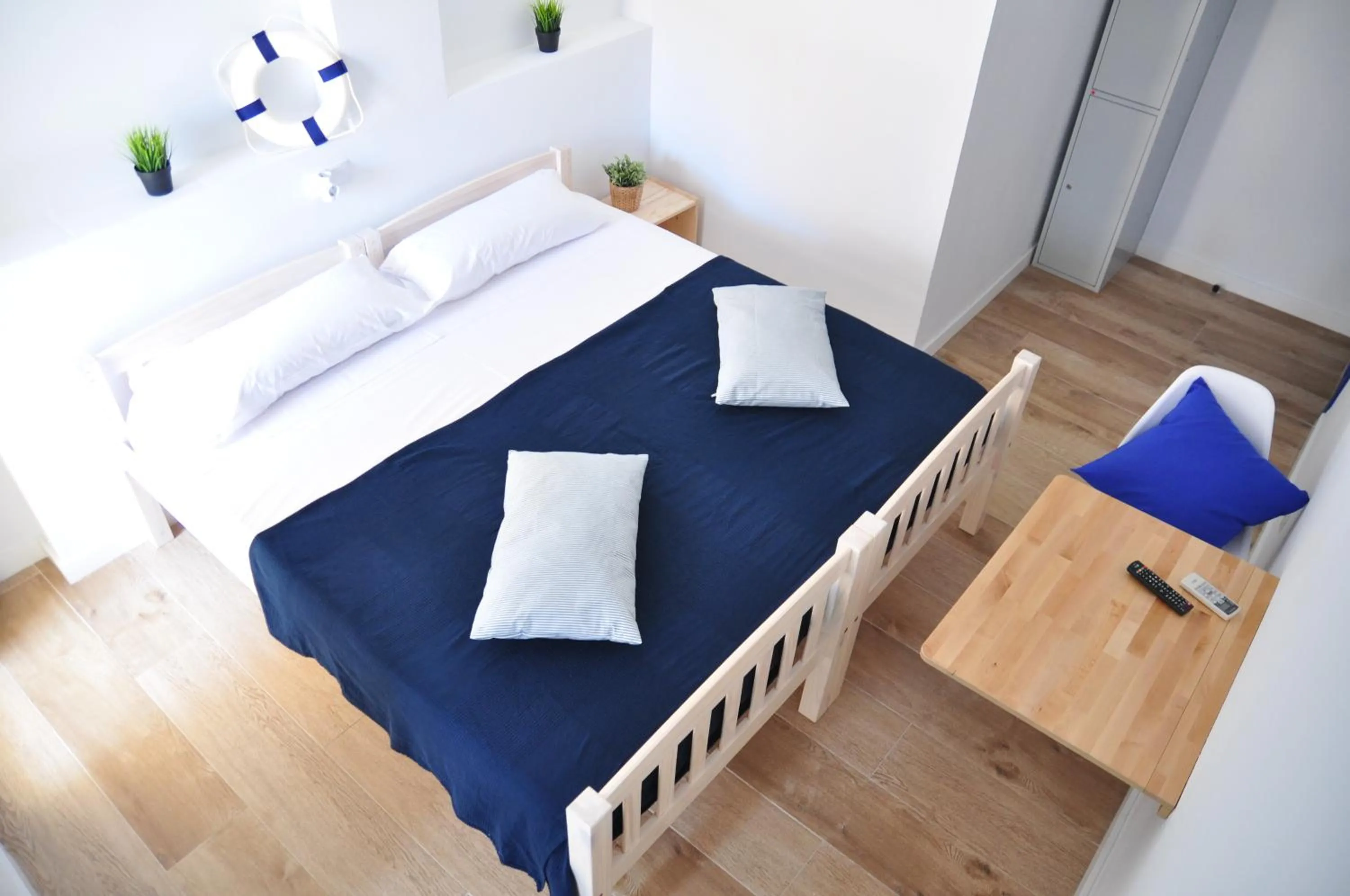 Bed in Hostal Porto Mar