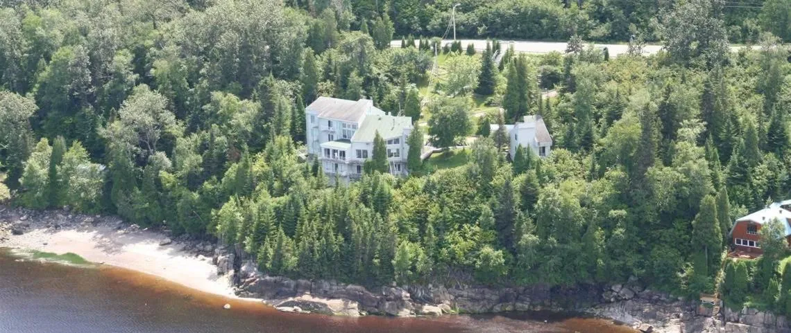 Bird's-eye View in Auberge de la Rivière Saguenay