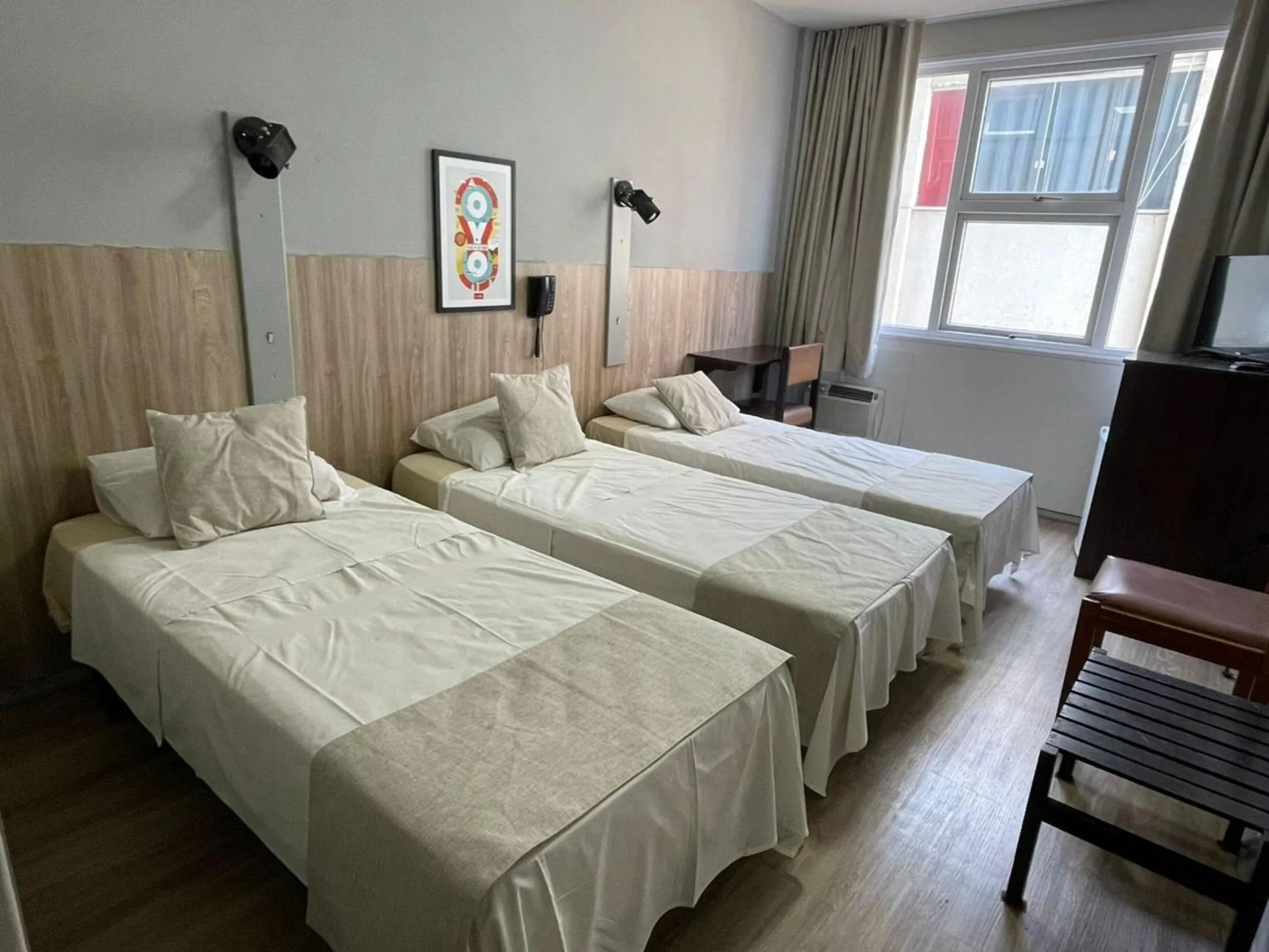 Bed in Cannes Palace Hotel