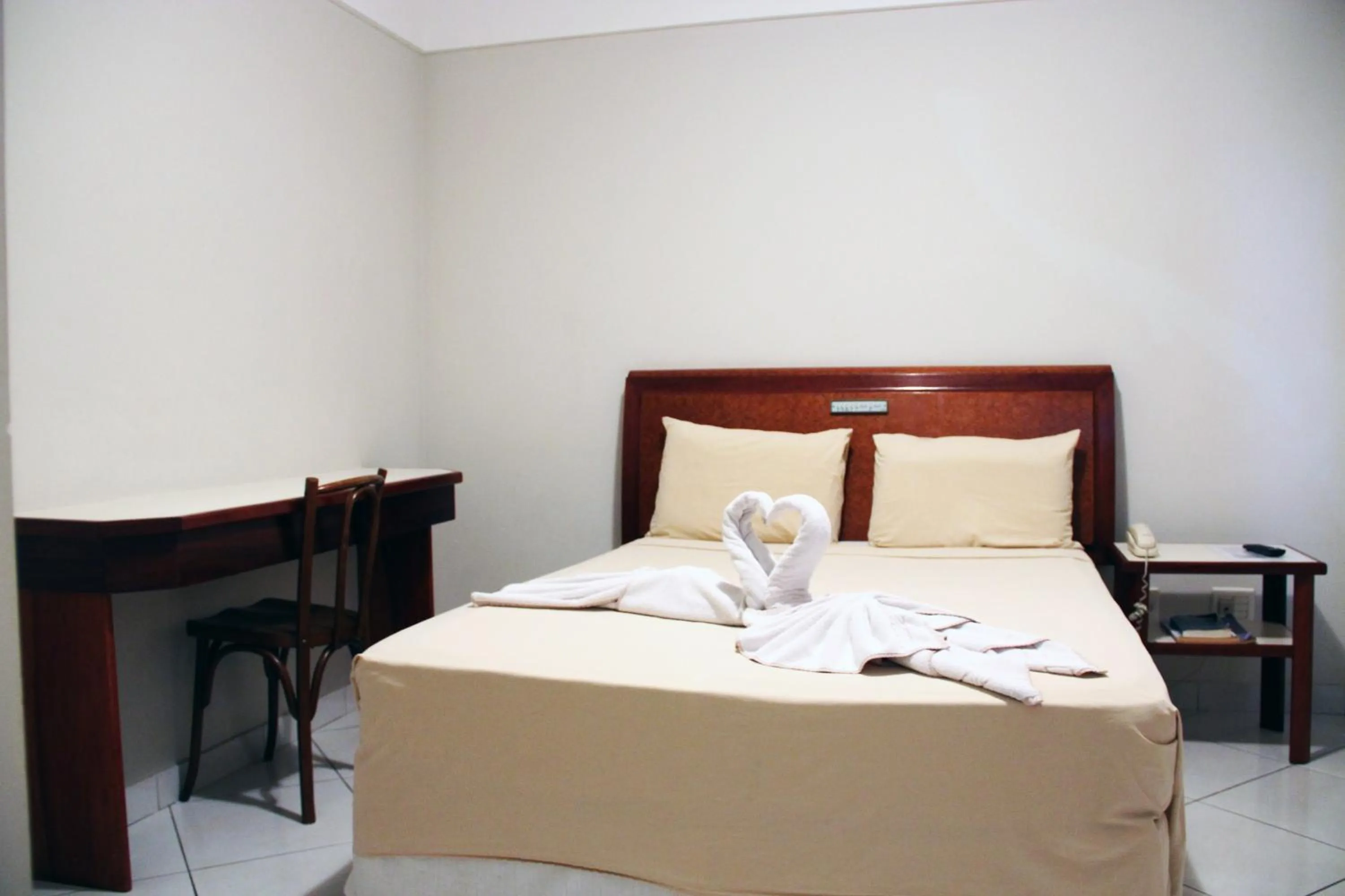 Bed in Hotel Minuano