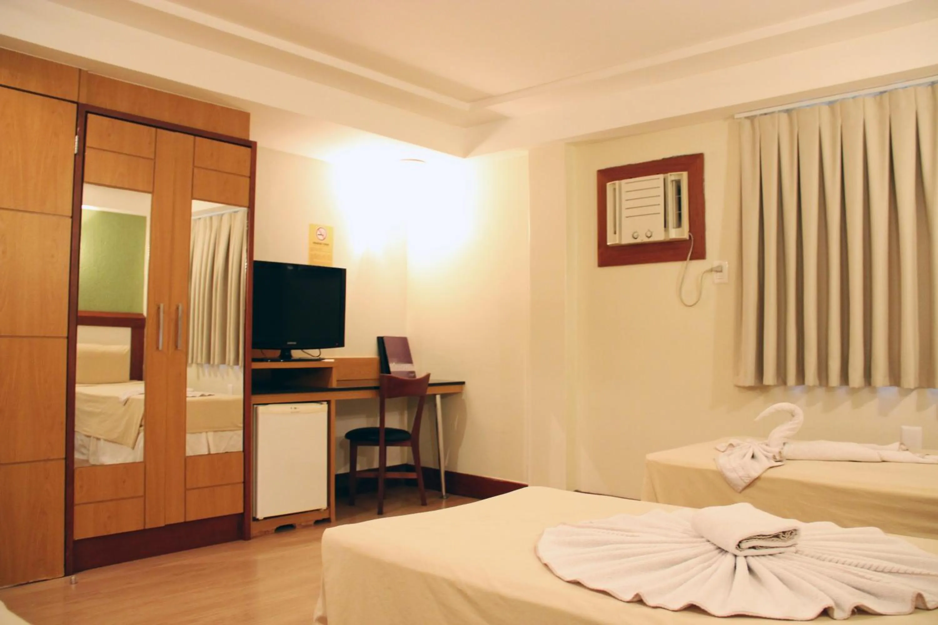 Bed in Hotel Minuano