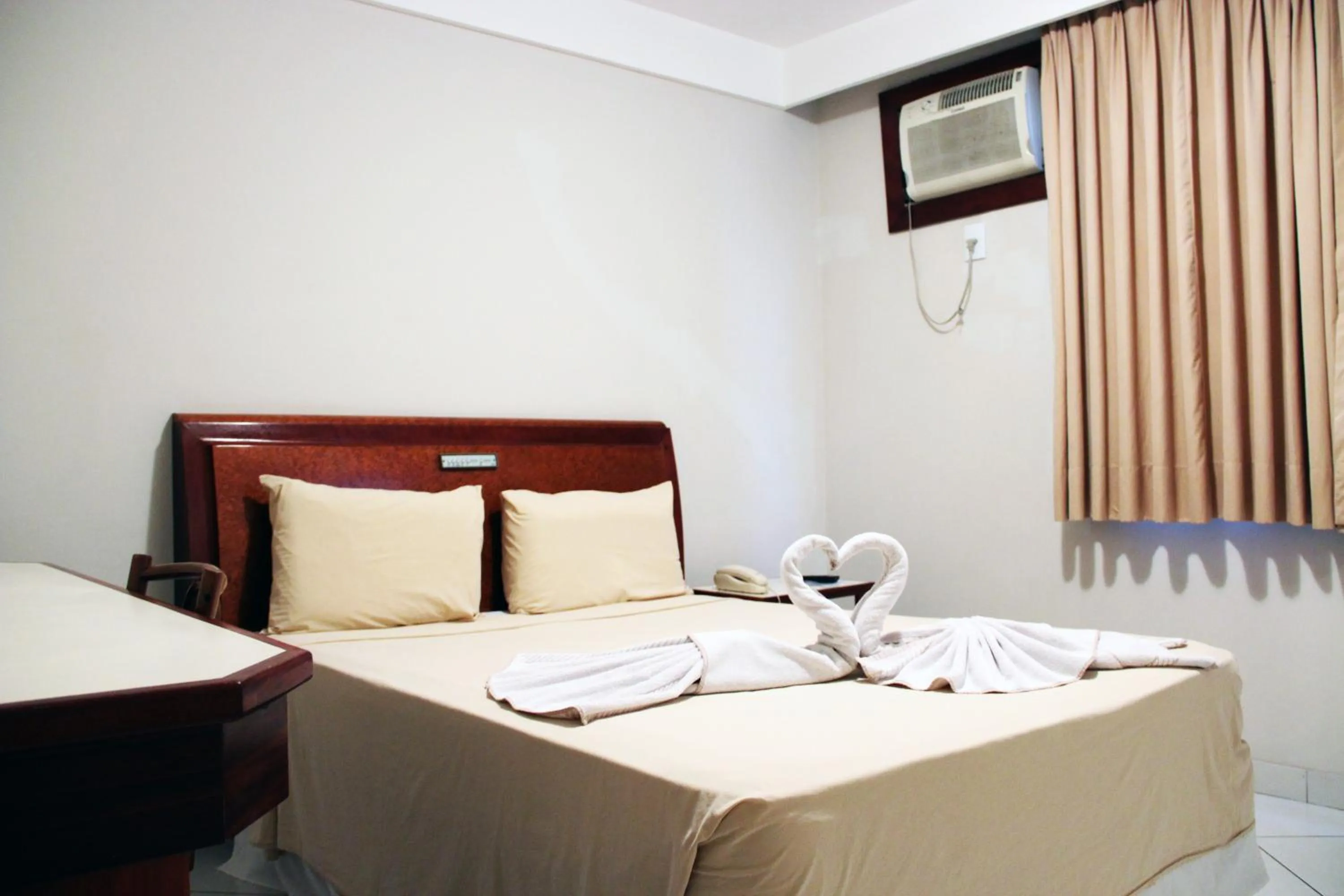 Bed in Hotel Minuano