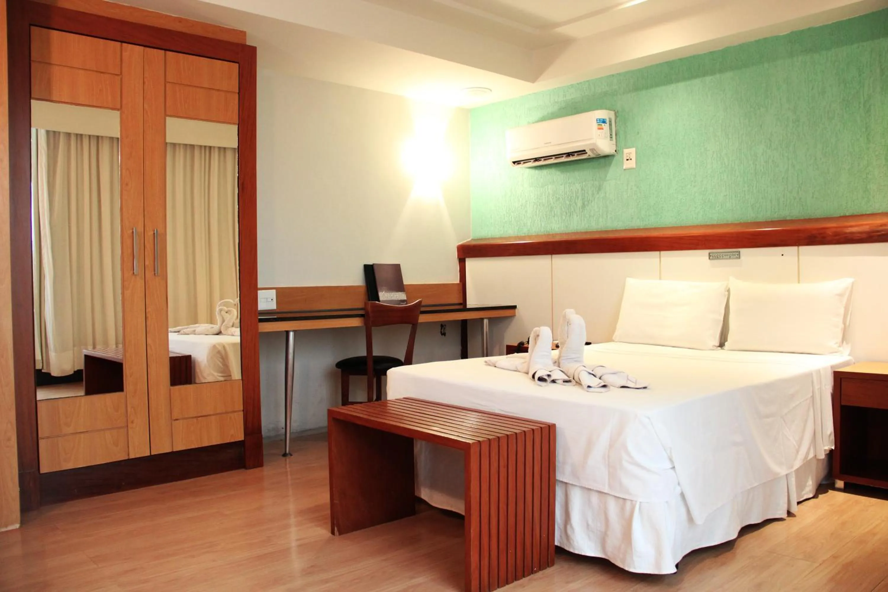 Bed in Hotel Minuano