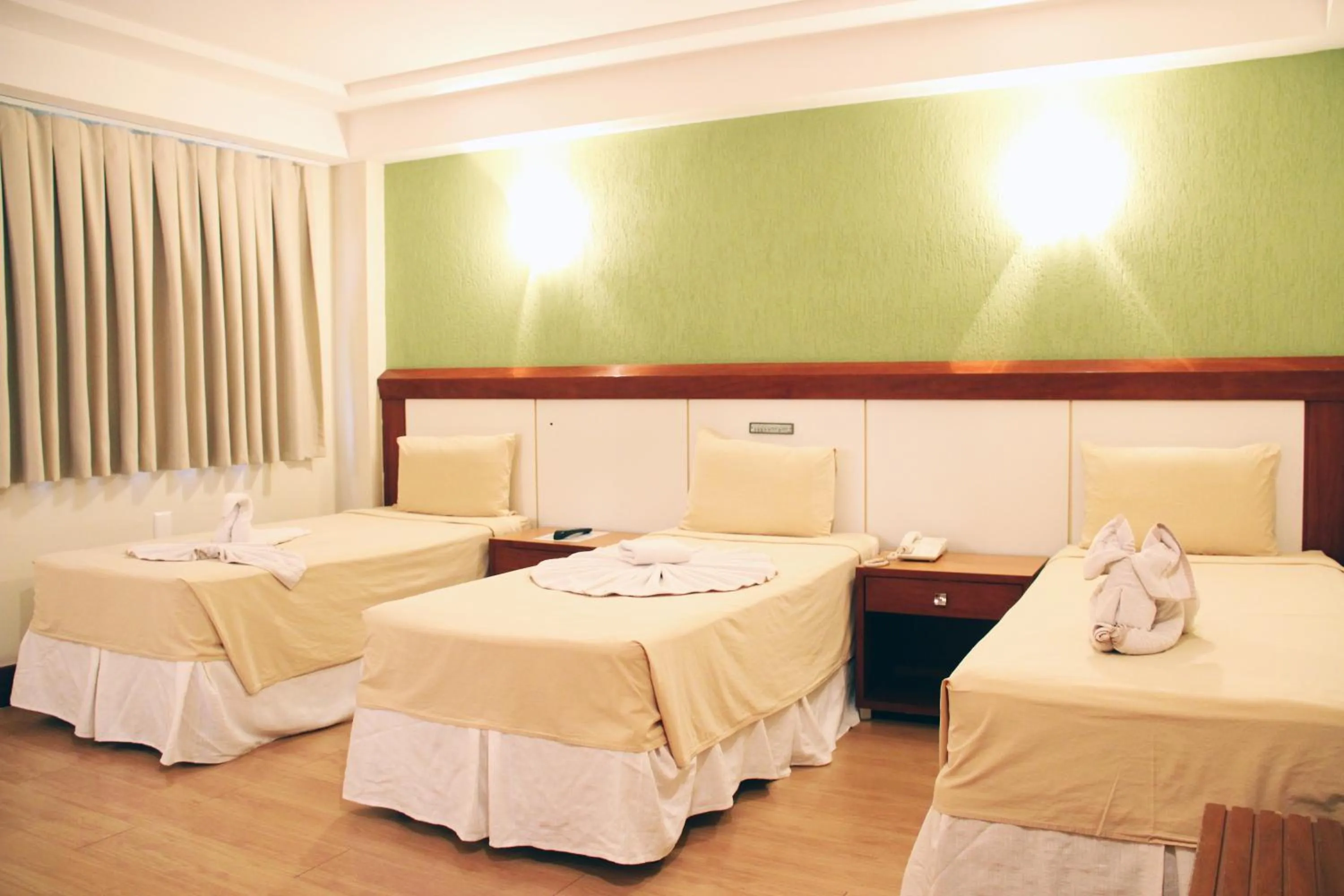 Bed in Hotel Minuano