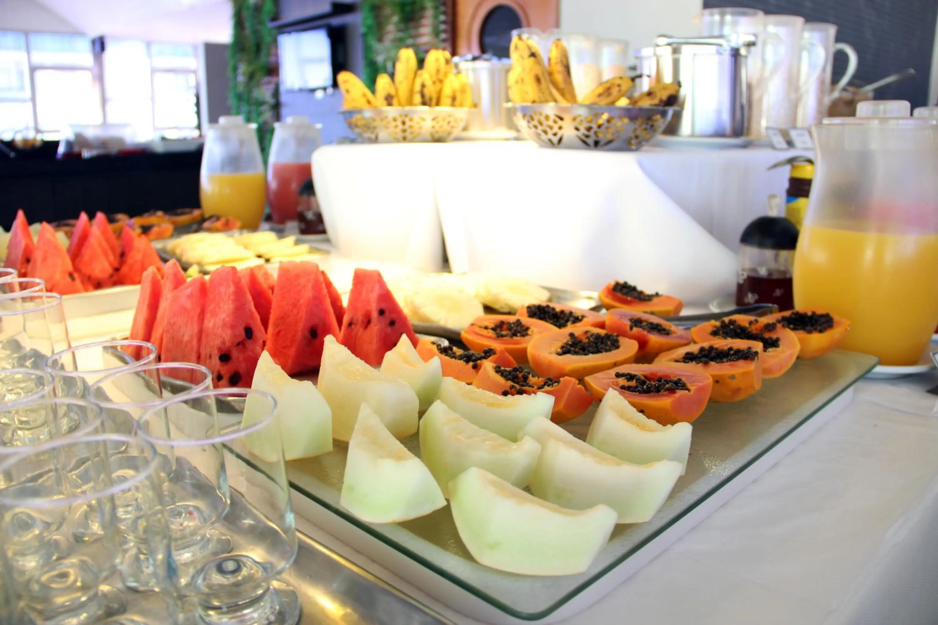 Food and drinks in Hotel Minuano