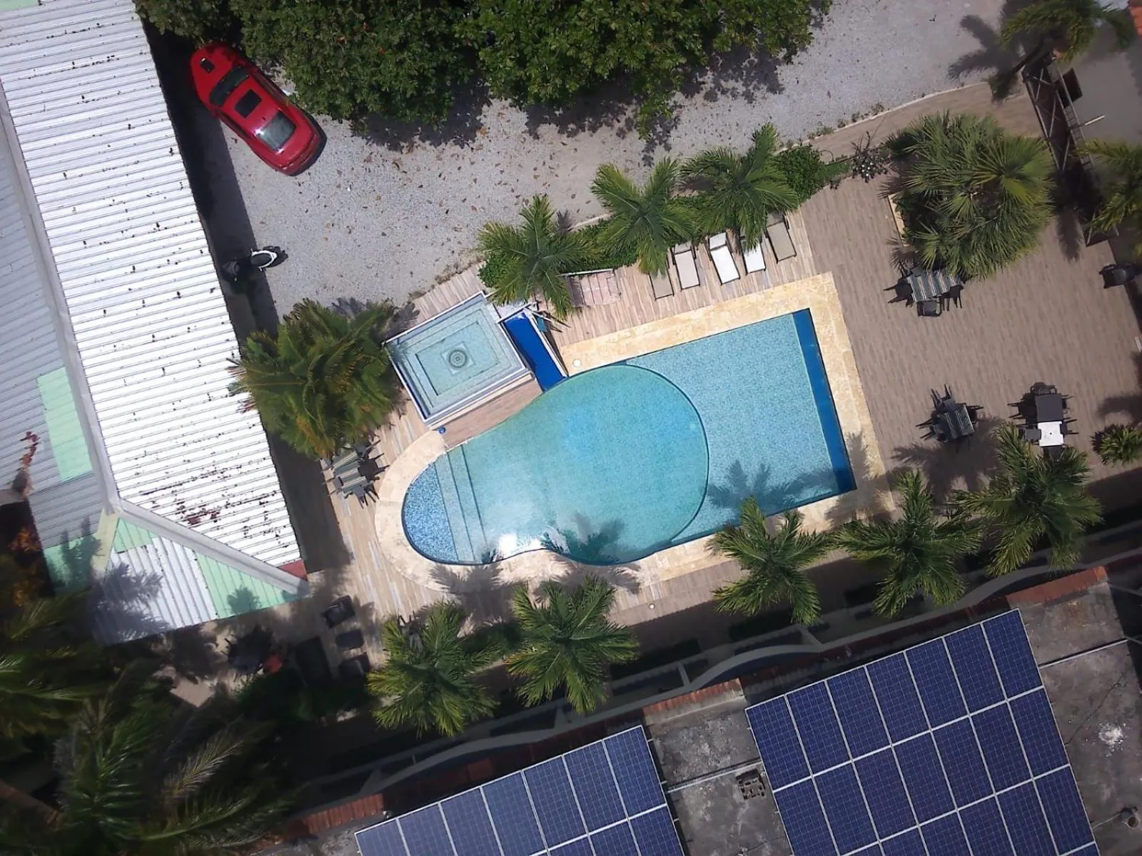 Bird's eye view in Hotel Cambri