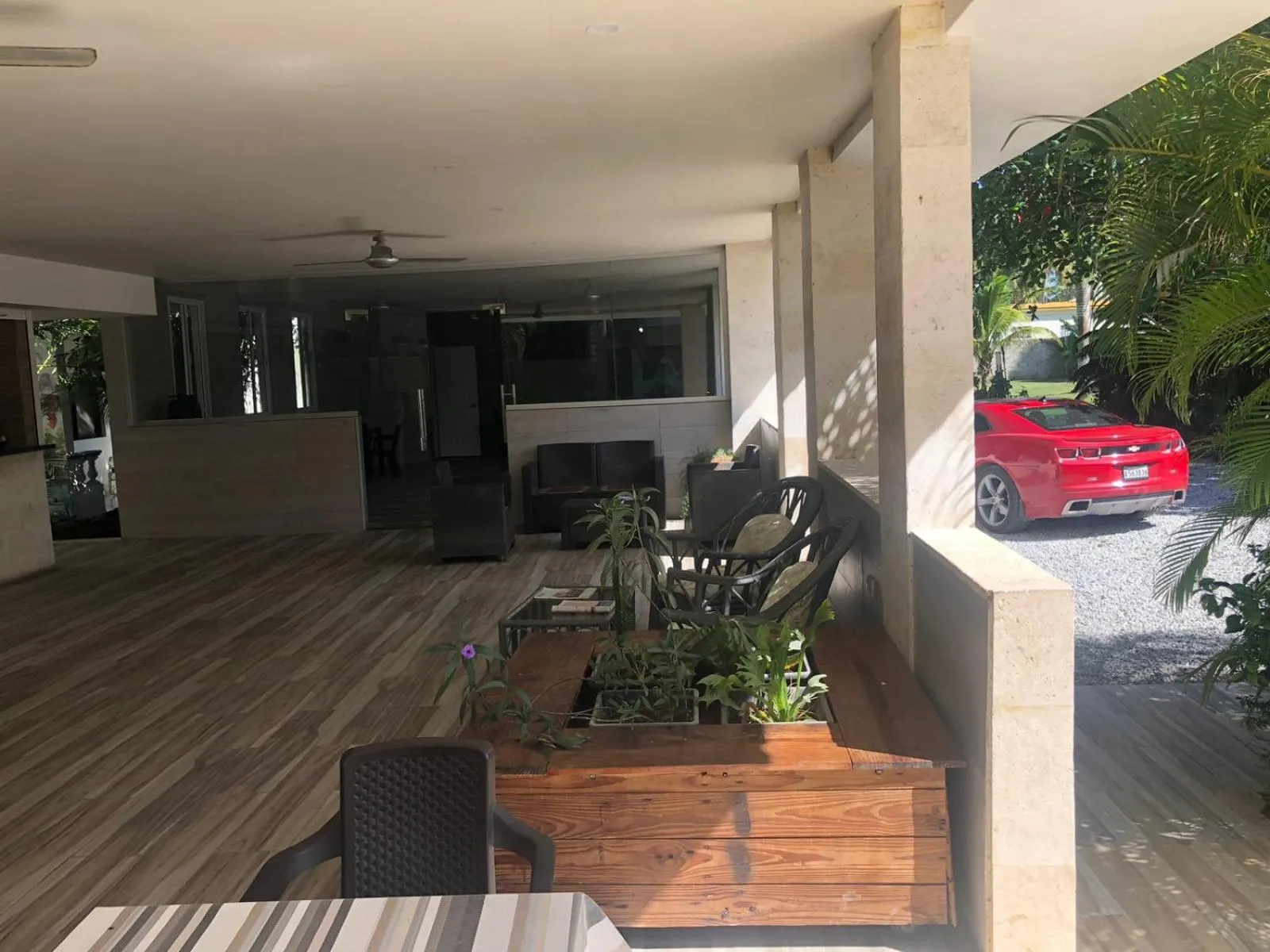 Seating area in Hotel Cambri