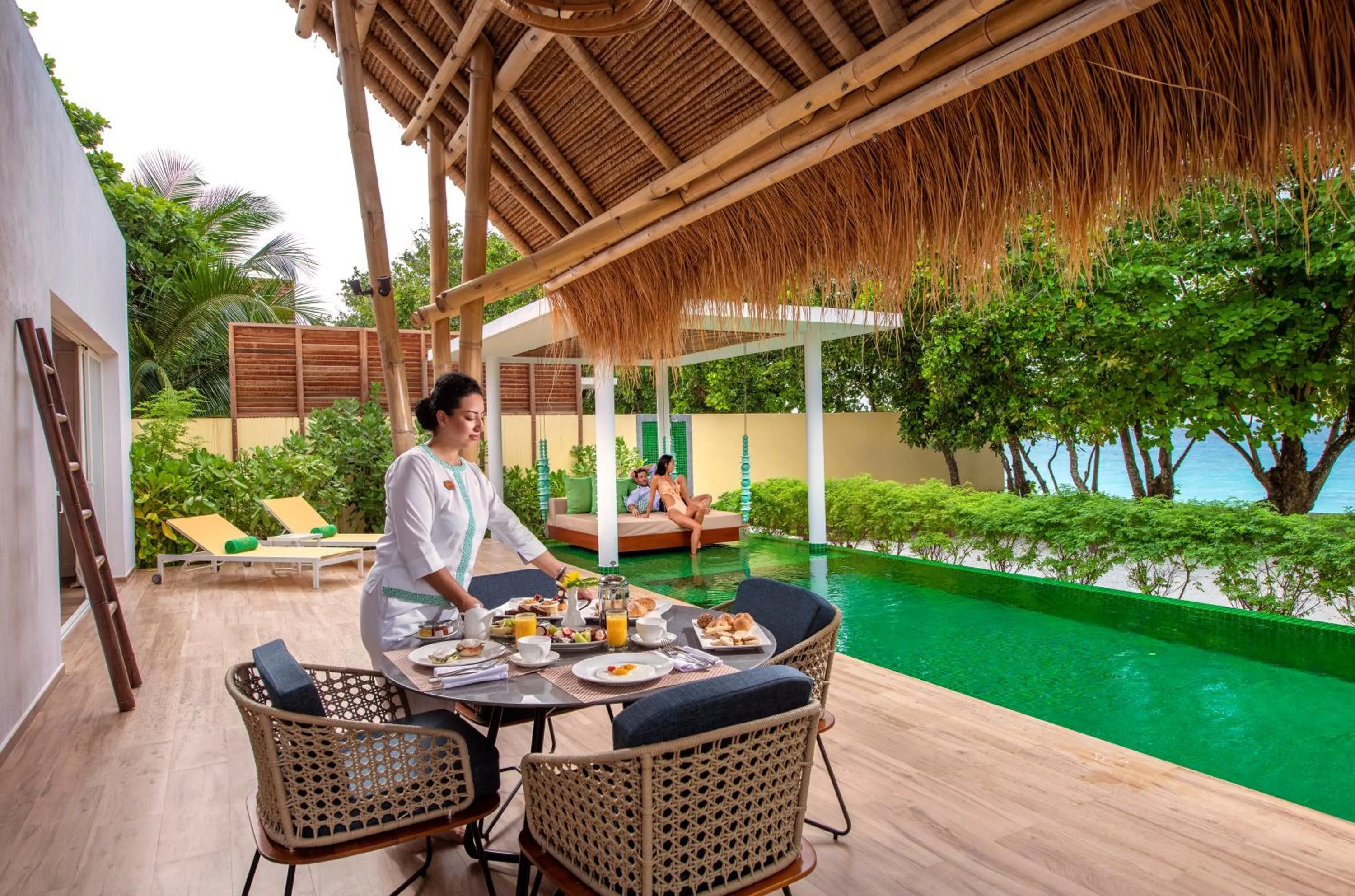 People in Emerald Maldives Resort & Spa-Deluxe All Inclusive
