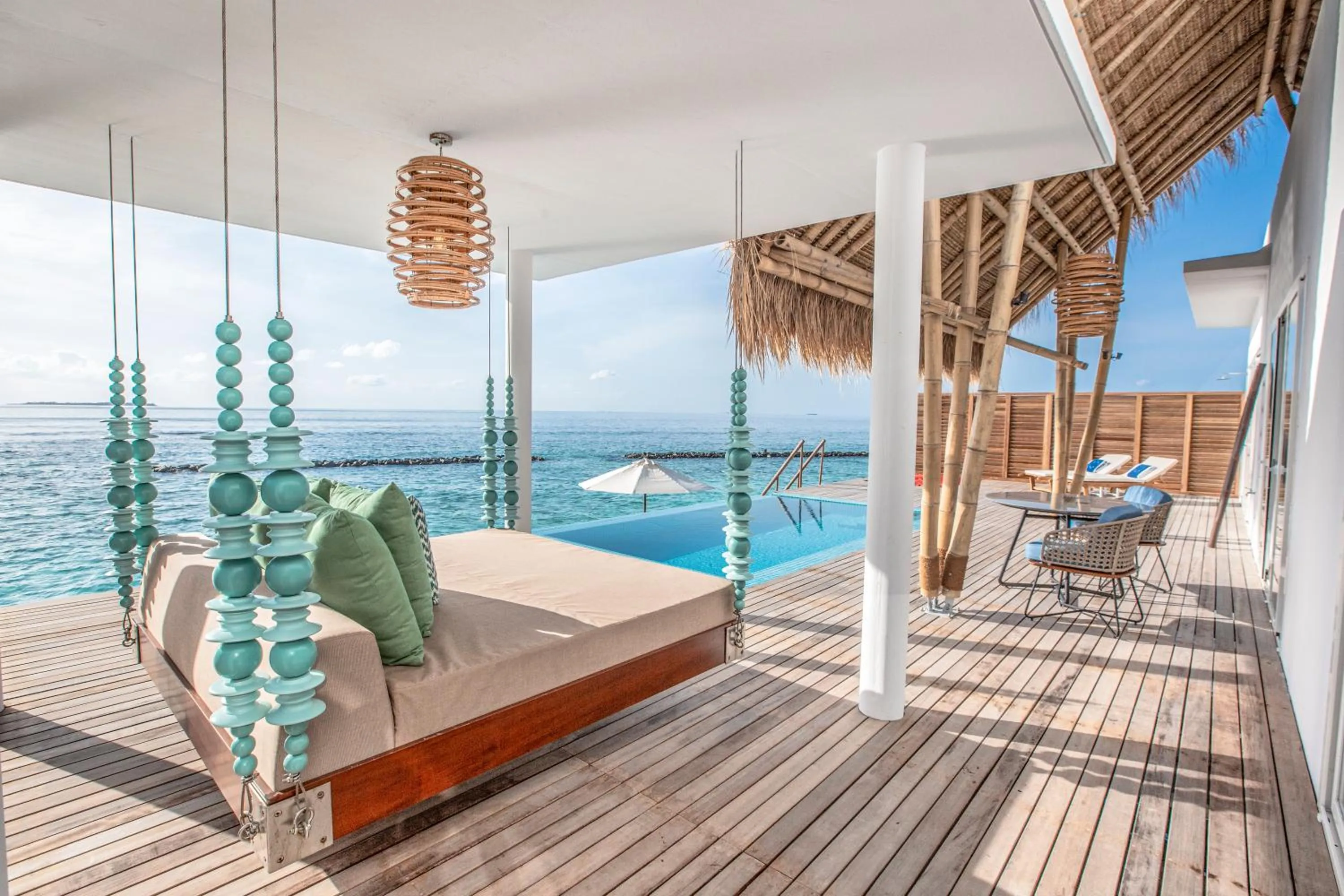 Balcony/Terrace in Emerald Maldives Resort & Spa-Deluxe All Inclusive