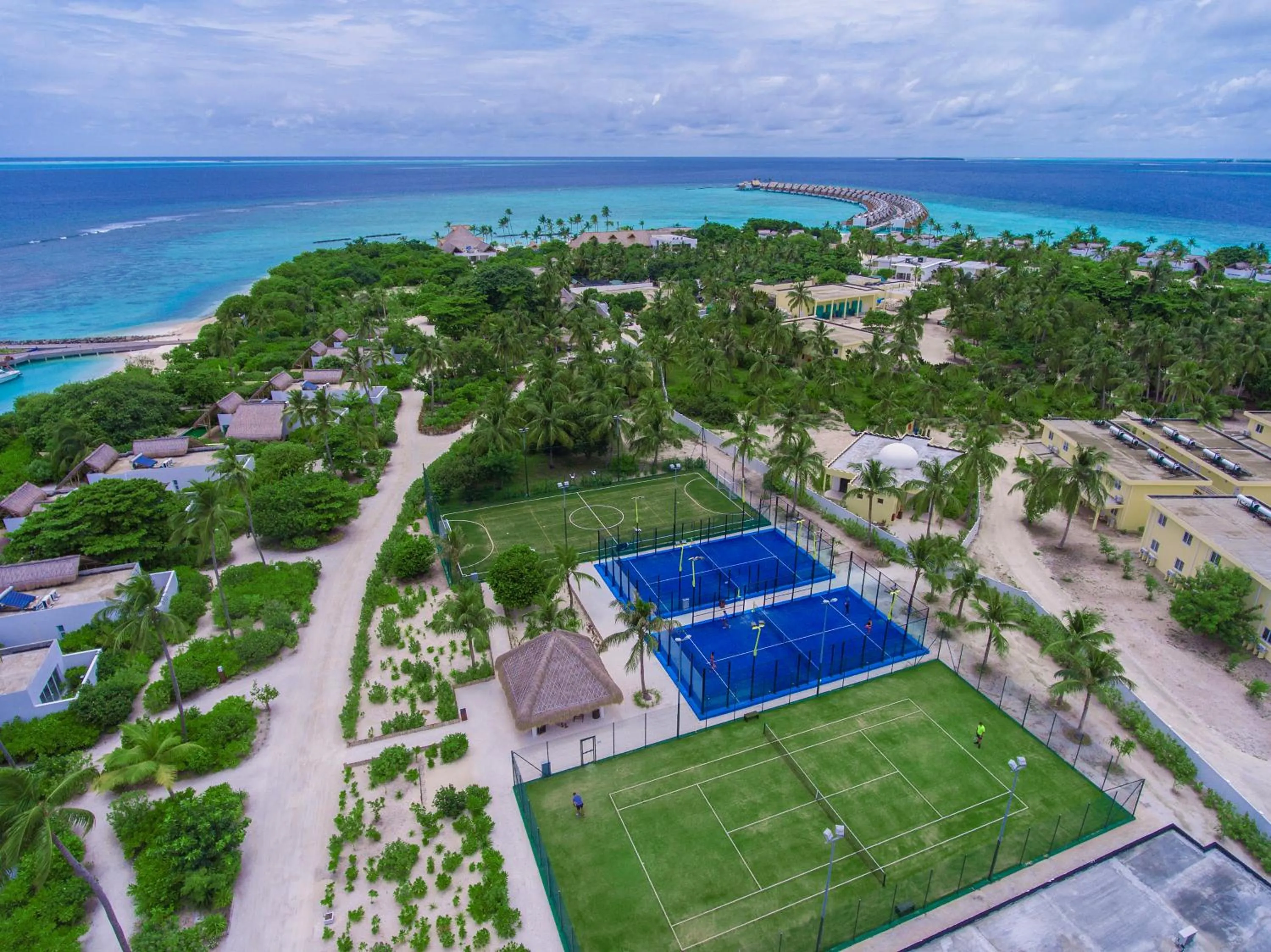 Bird's eye view in Emerald Maldives Resort & Spa-Deluxe All Inclusive
