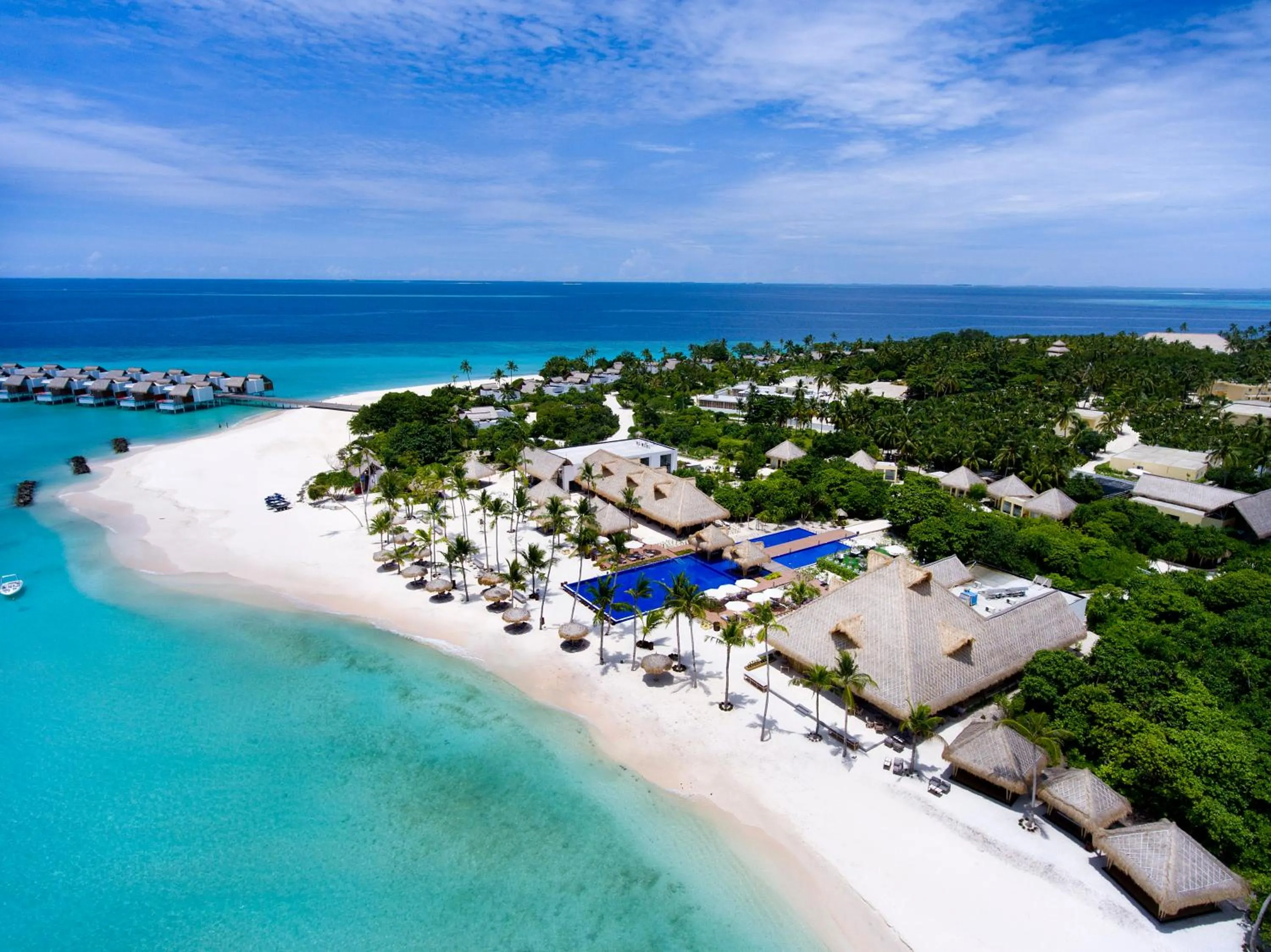 Bird's eye view in Emerald Maldives Resort & Spa-Deluxe All Inclusive