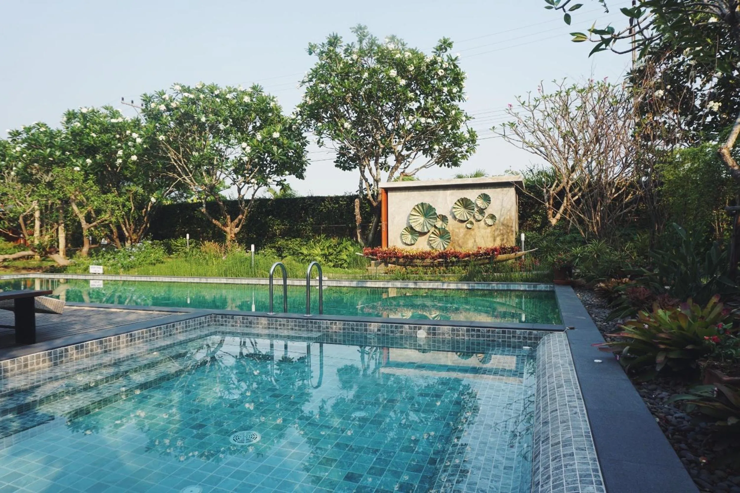 Swimming pool in Baansuwanburi - บ้านสุวรรณบุรี