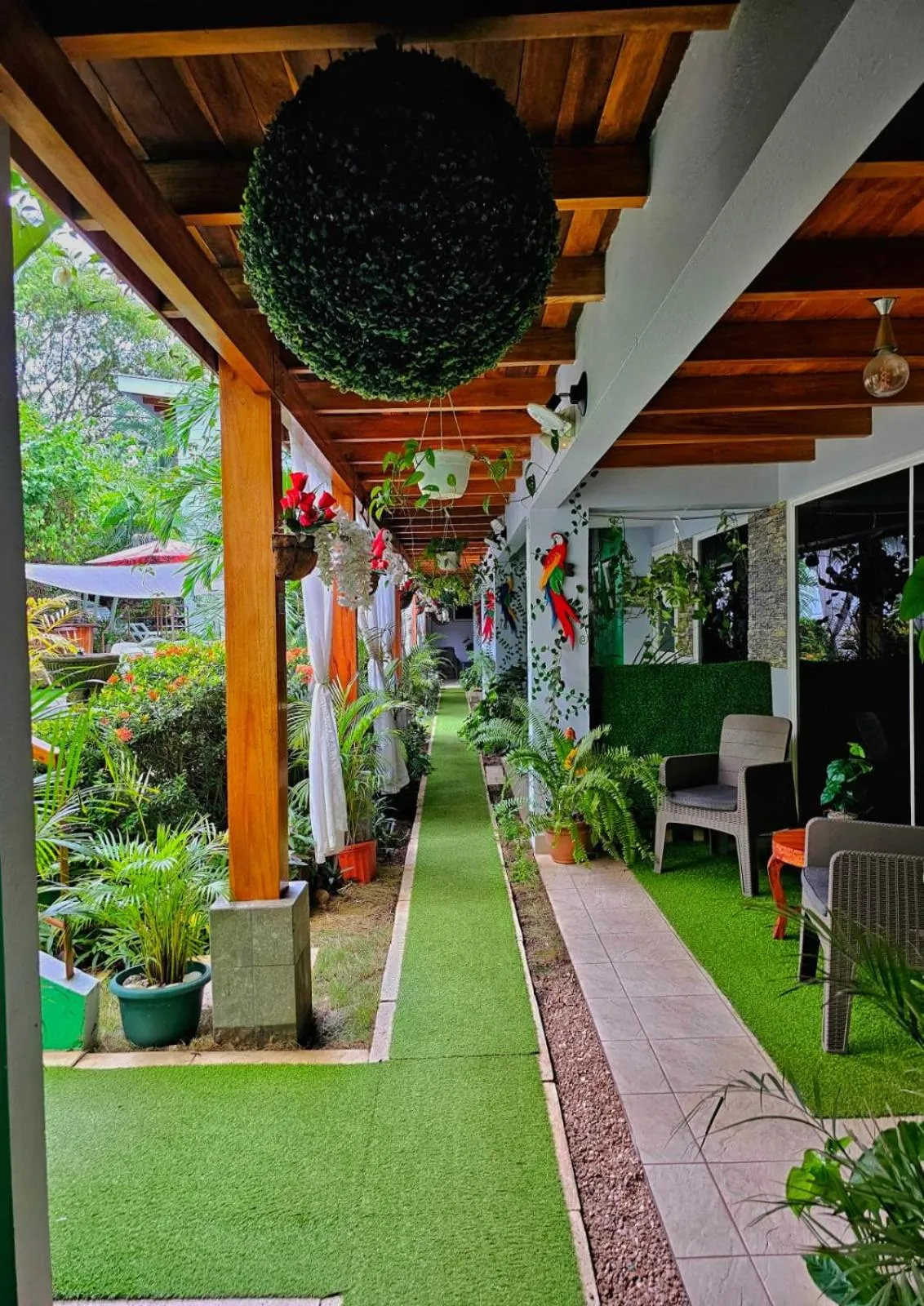 Garden in BellaVista Suites By Villas Verdes - Samara Beach