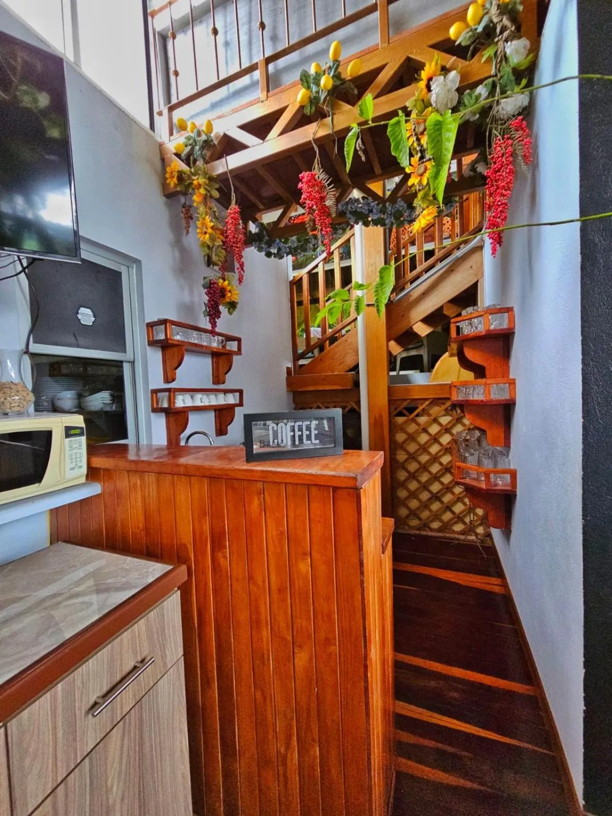 Kitchen or kitchenette in BellaVista Suites By Villas Verdes - Samara Beach