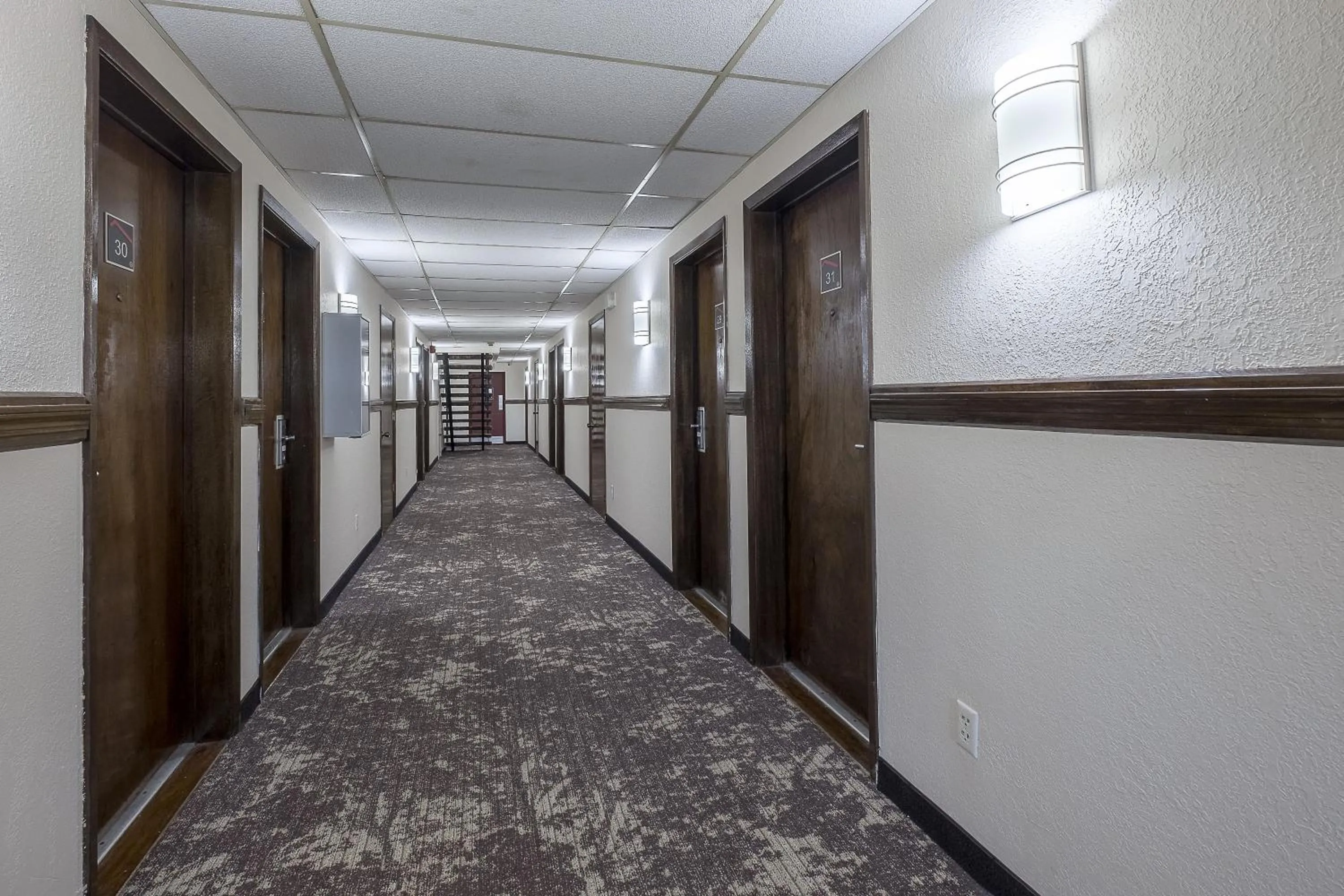 Decorative detail in Red Roof Inn Dayton Huber Heights