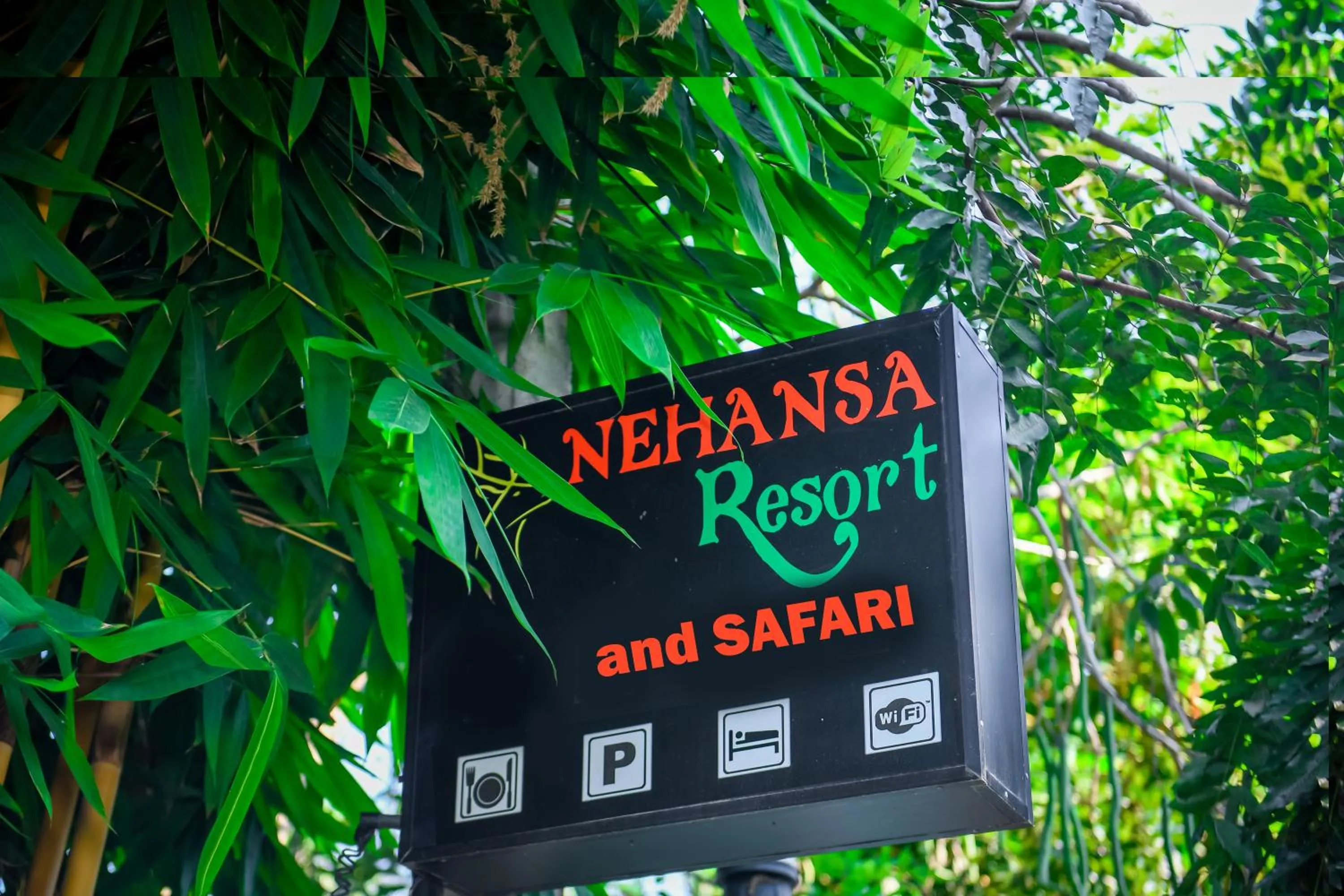 Garden view in Nehansa Resort and safari