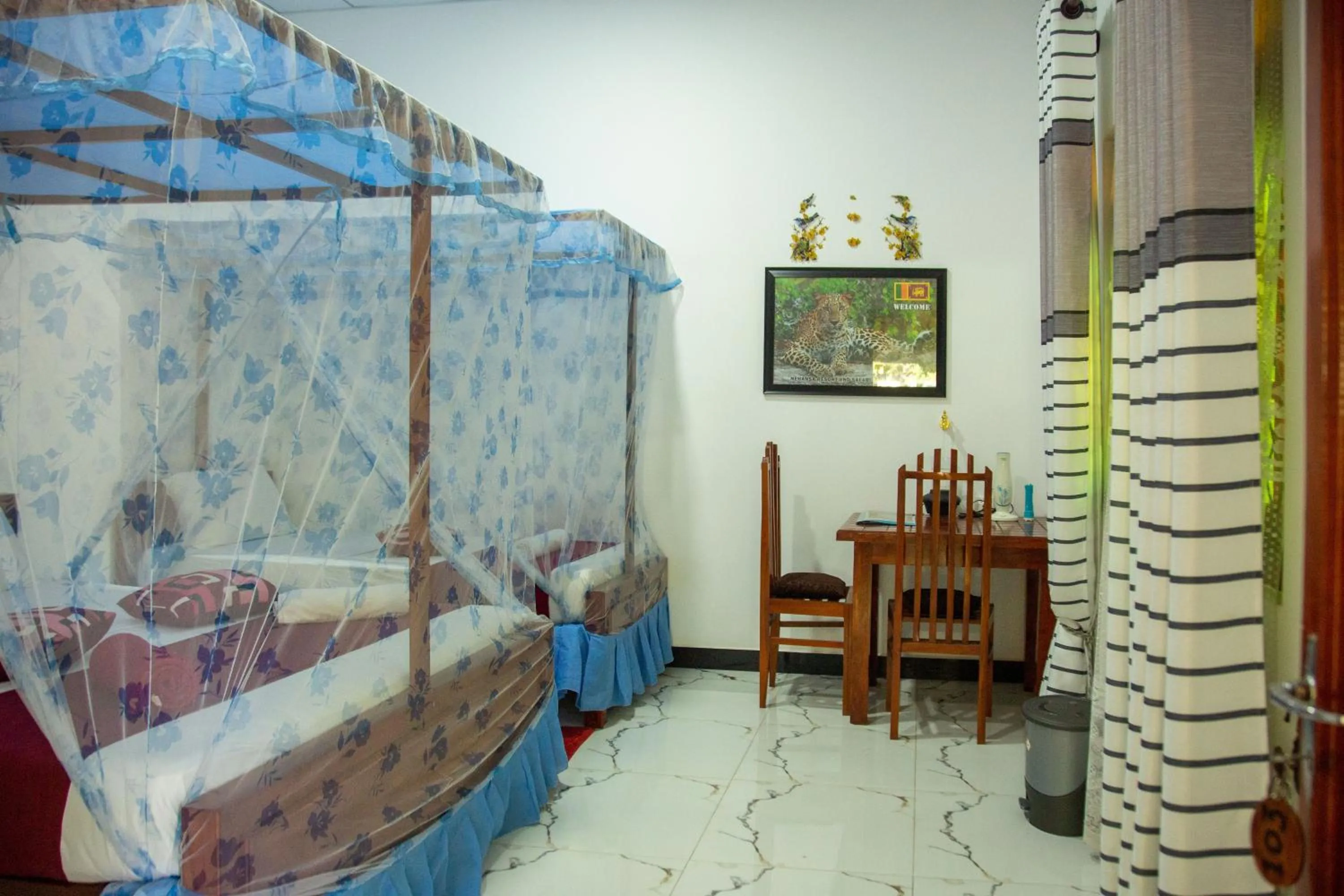 Photo of the whole room, Bed in Nehansa Resort and safari