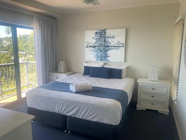 Bed in Sea Star Apartments