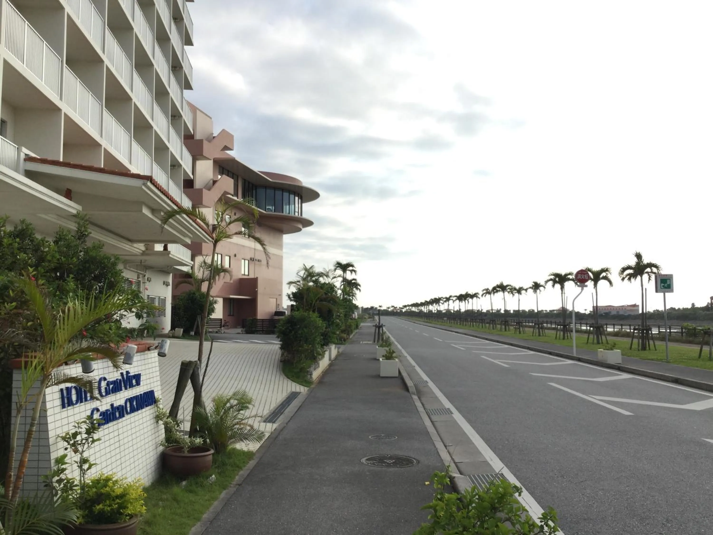 Property building in Hotel Gran View Garden Okinawa
