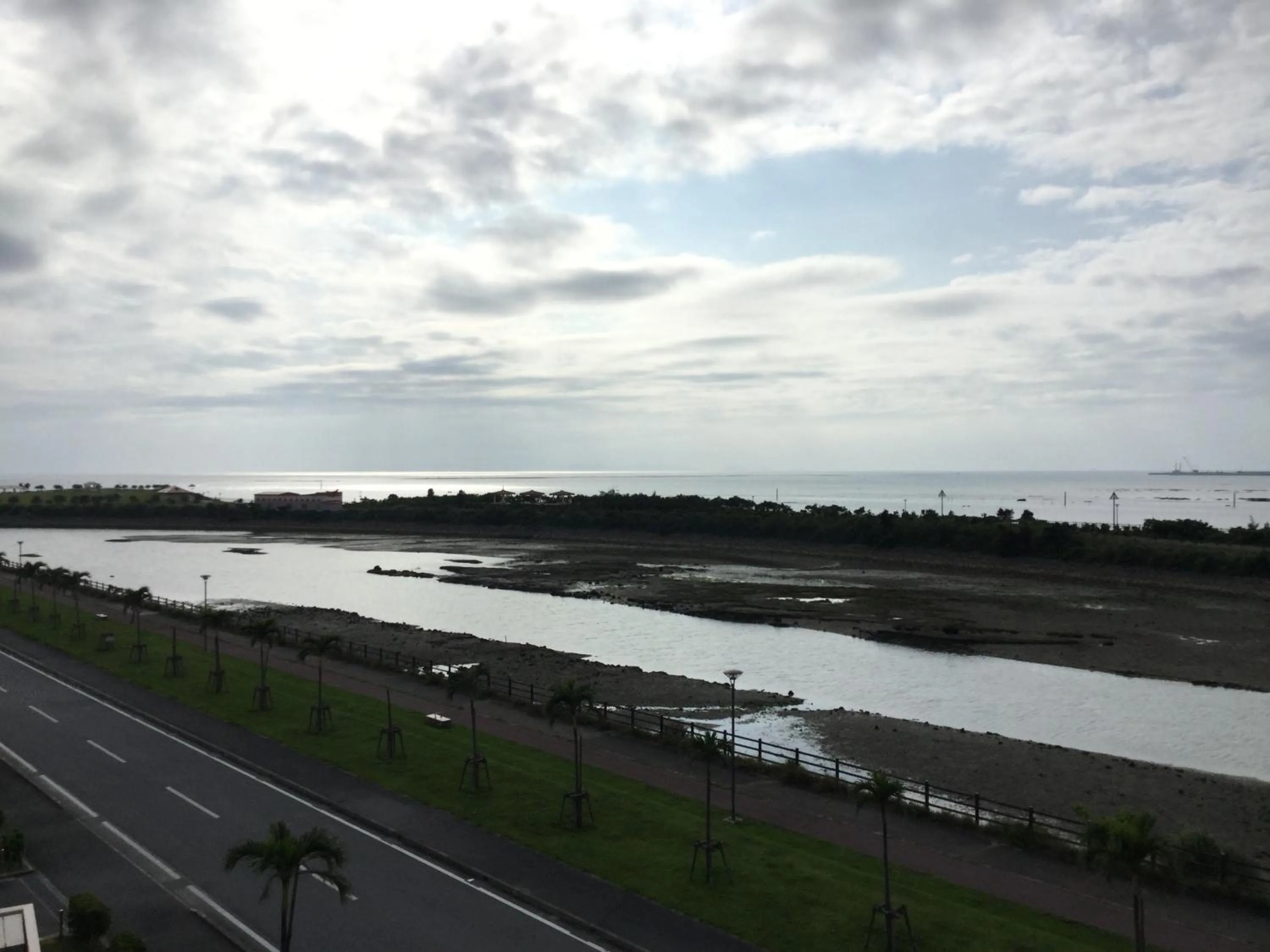 Sea view in Hotel Gran View Garden Okinawa