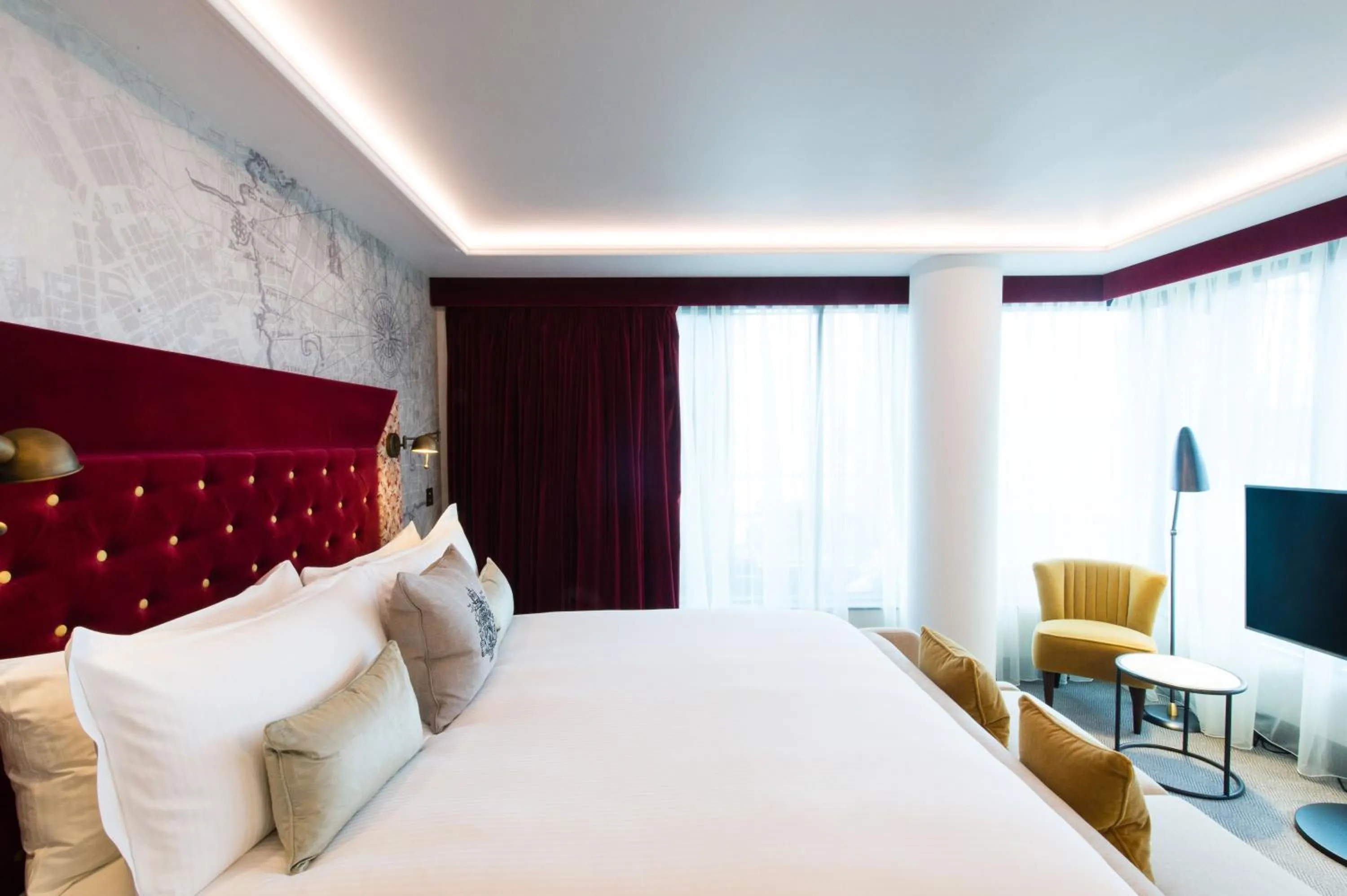 Bed in Vintry & Mercer Hotel - Small Luxury Hotels of the World