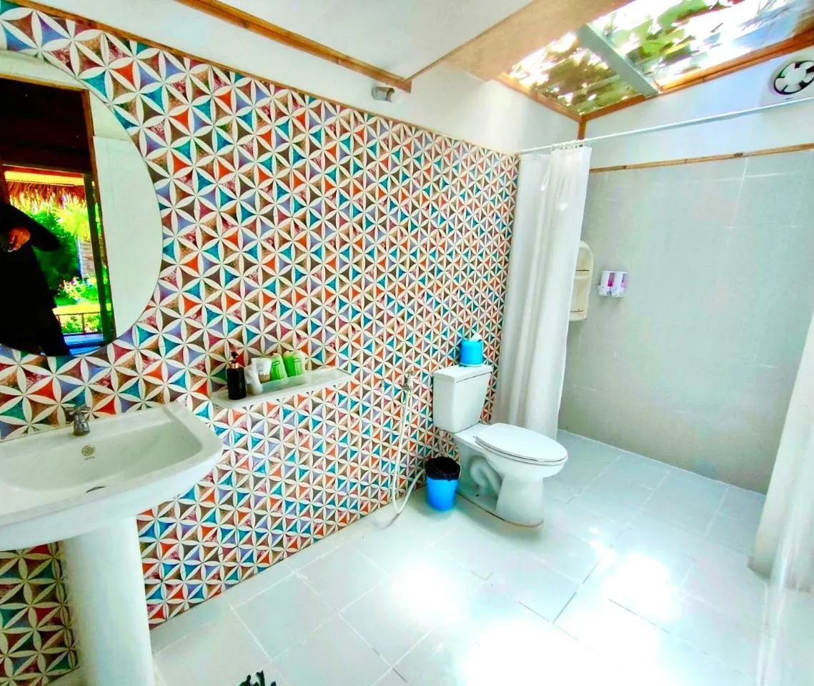 Bathroom in Mook Montra Resort Sea Front