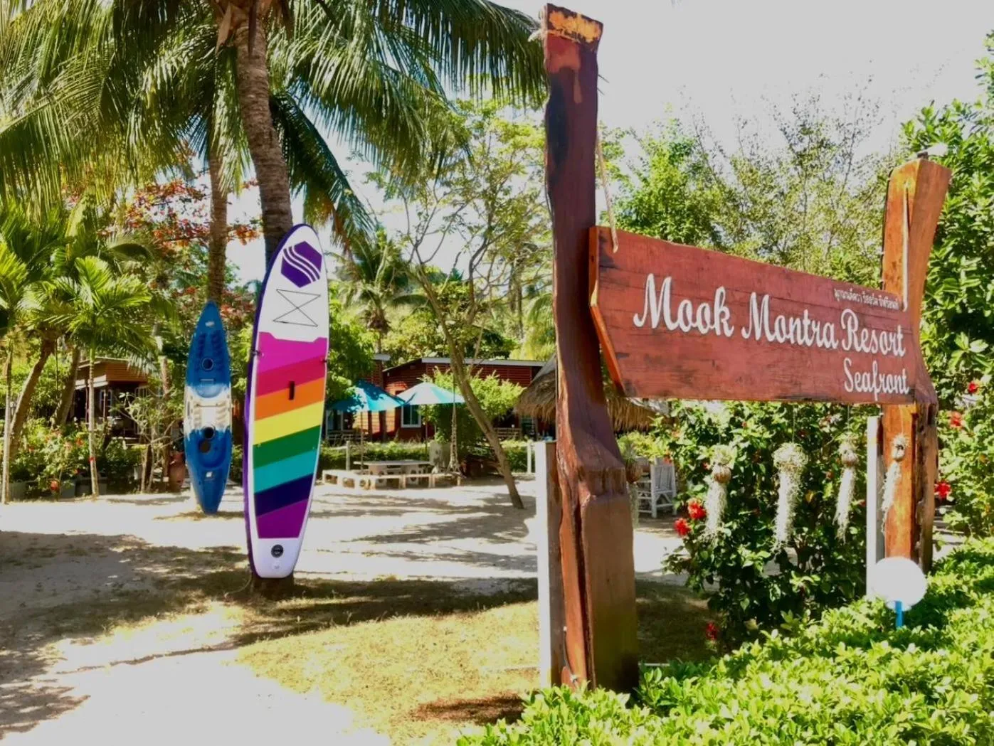 Property logo or sign in Mook Montra Resort Sea Front