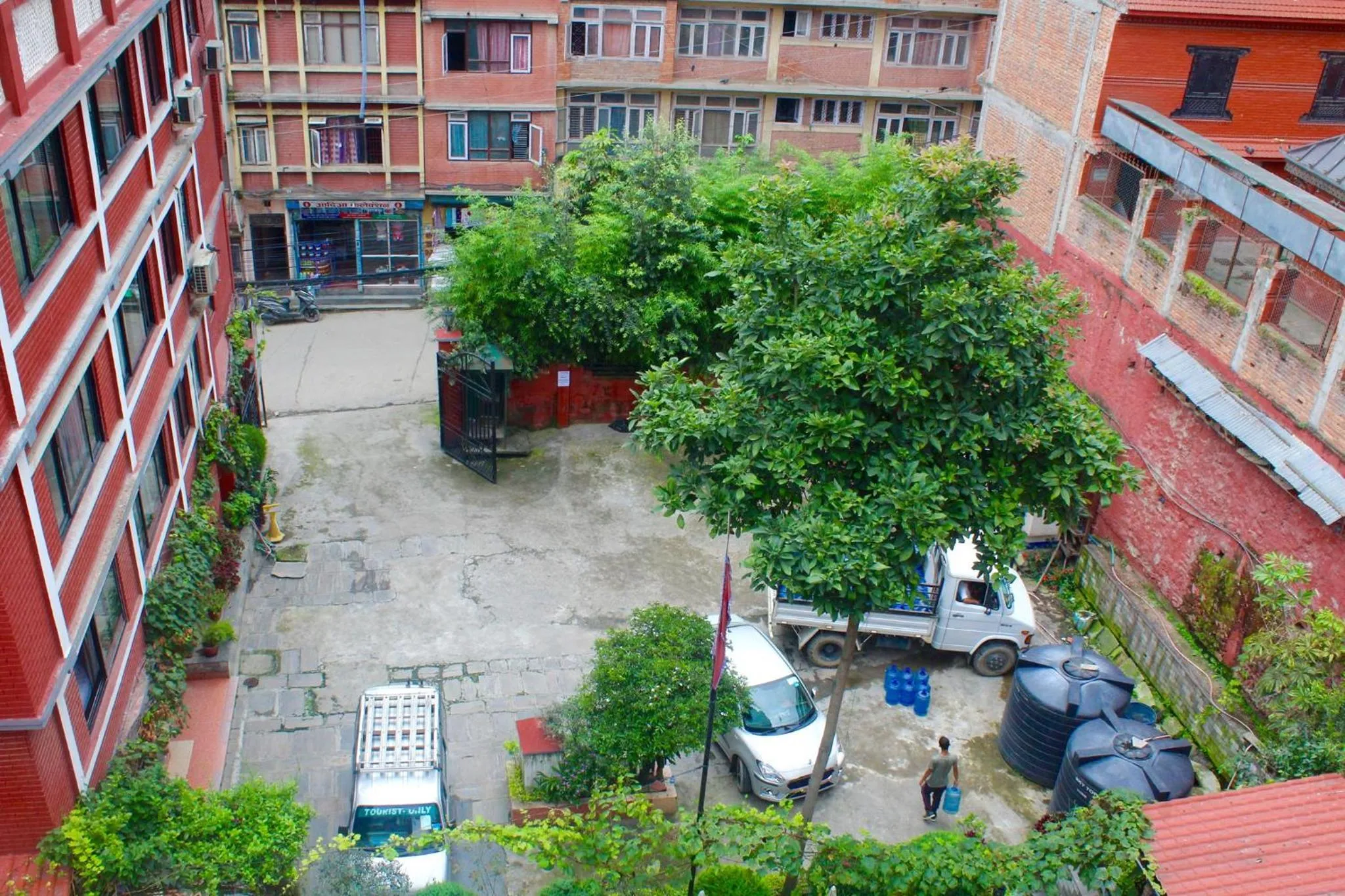 Parking in Hotel Encounter Nepal & Spa