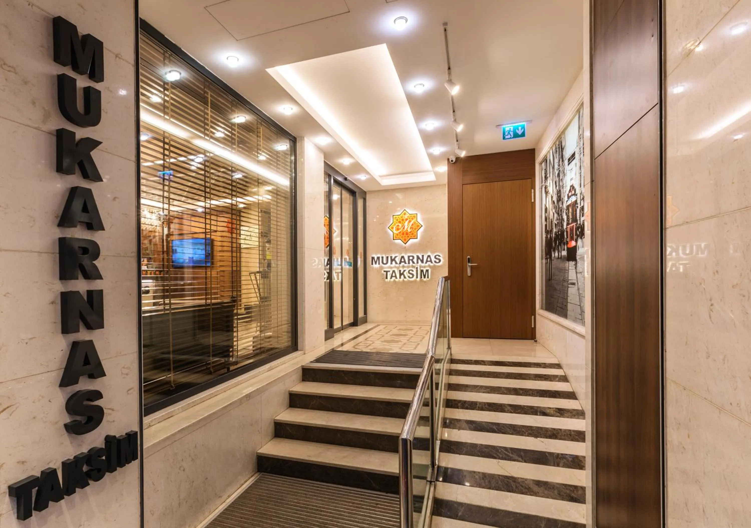 Facade/entrance in Mukarnas Taksim Hotel