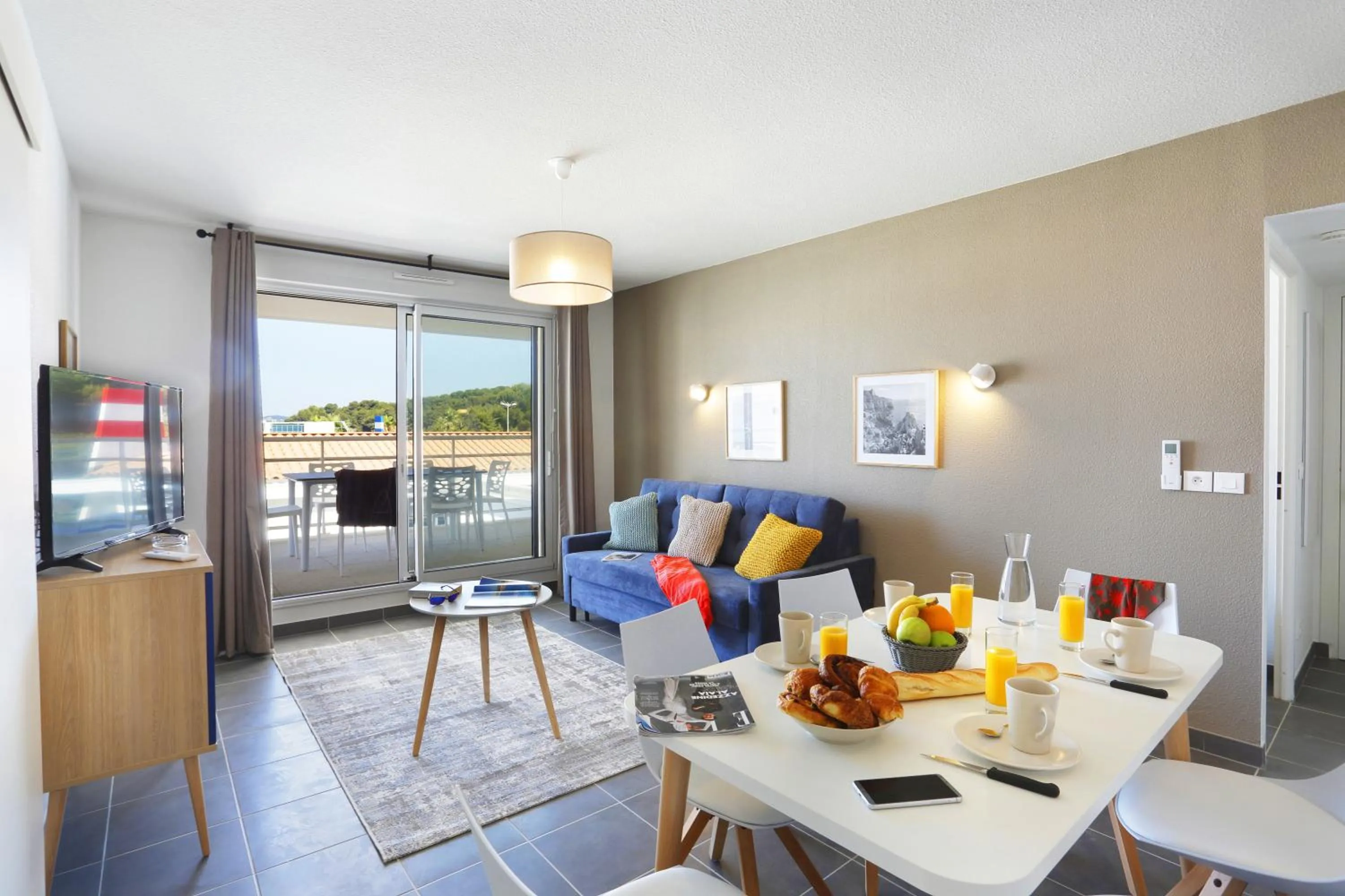 Living room in Résidence Néméa Le Cap Azur