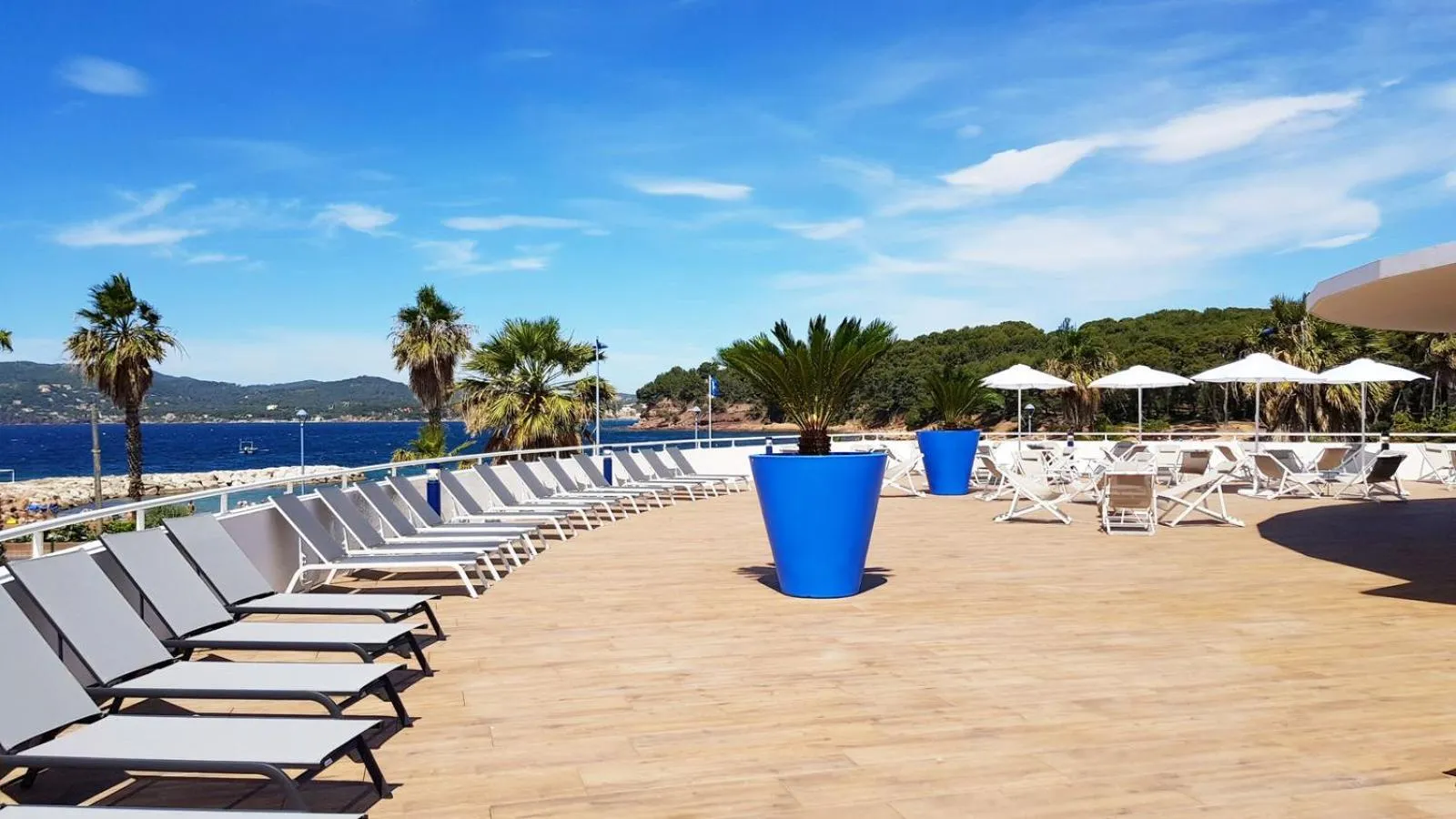 Solarium in Résidence Néméa Le Cap Azur