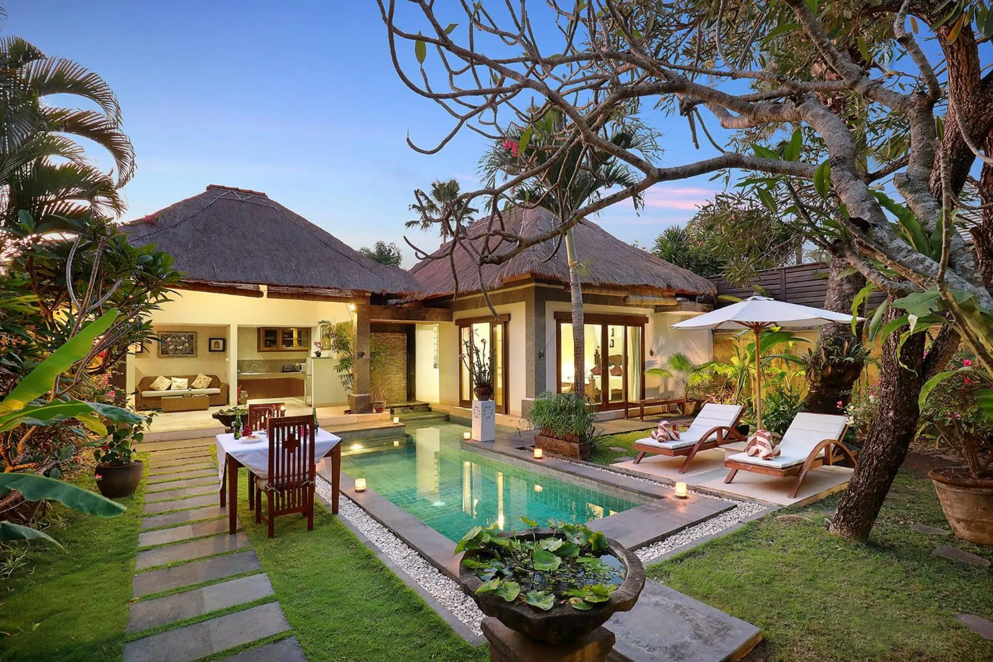 Garden in The Buah Bali Villas