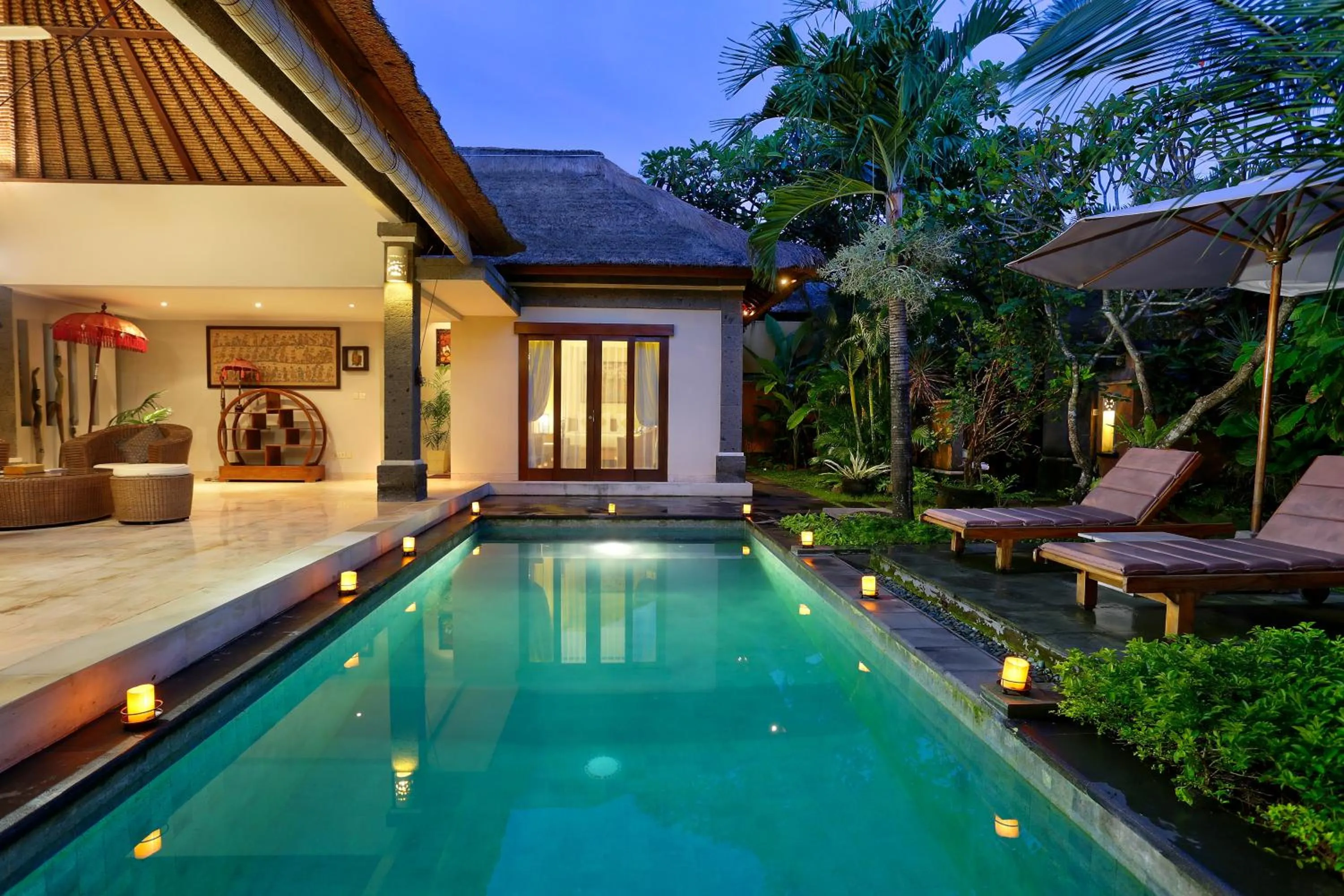 Swimming pool in The Buah Bali Villas