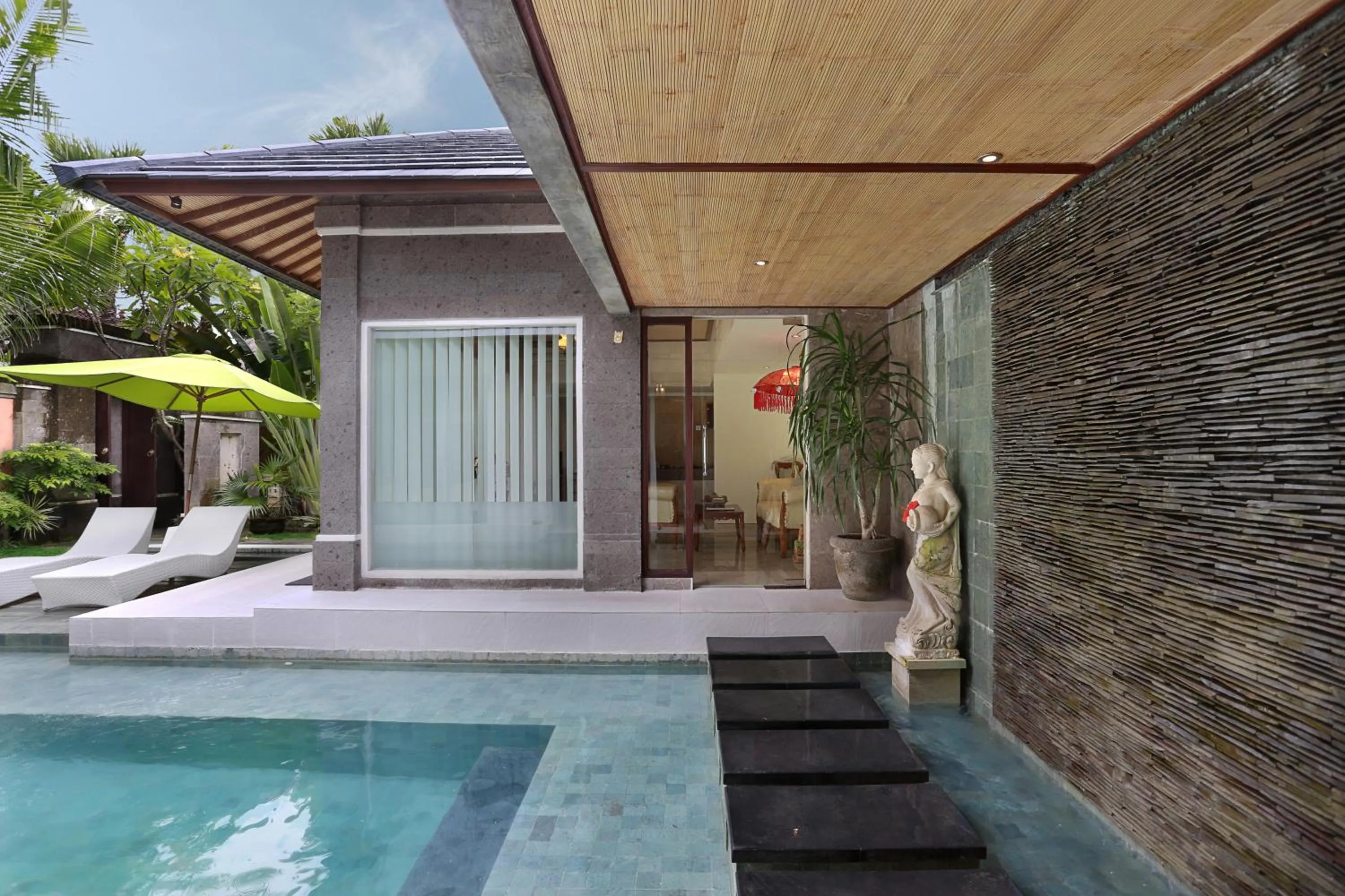 Facade/entrance in The Buah Bali Villas