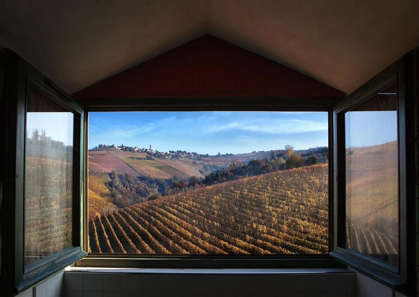 Natural landscape in Tenuta Baràc