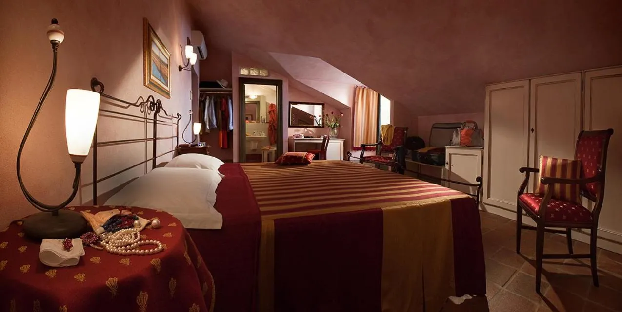Photo of the whole room, Bed in Tenuta Baràc