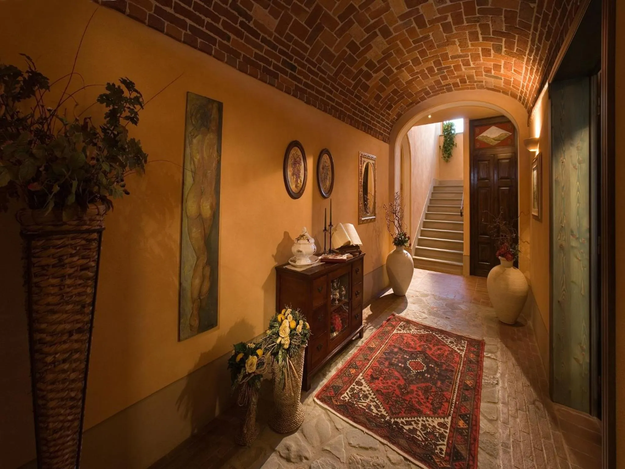Decorative detail, Bed in Tenuta Baràc