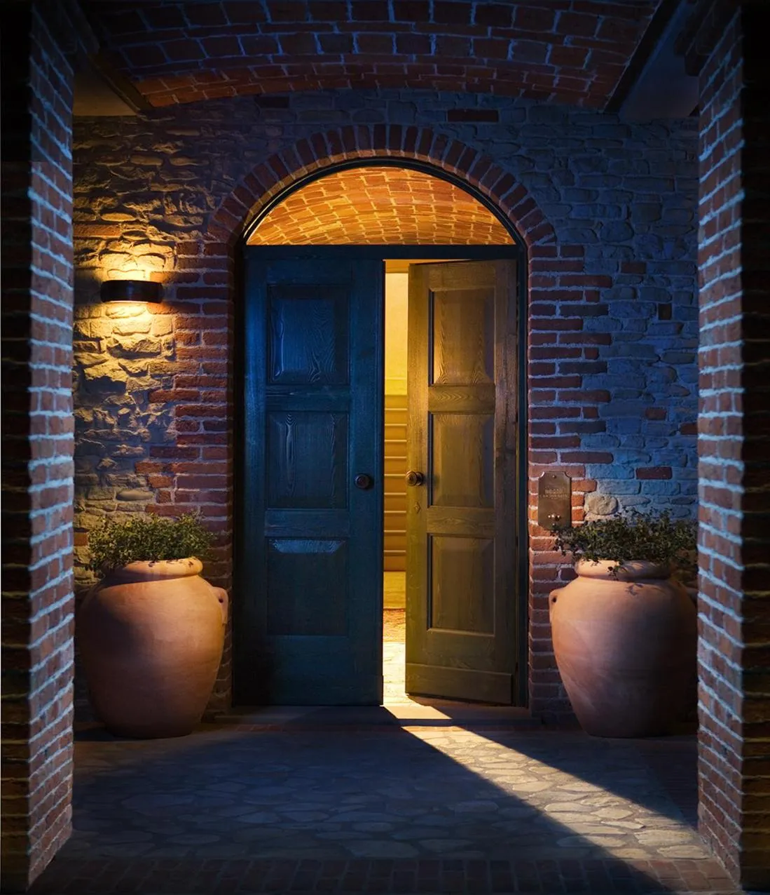 Facade/entrance in Tenuta Baràc