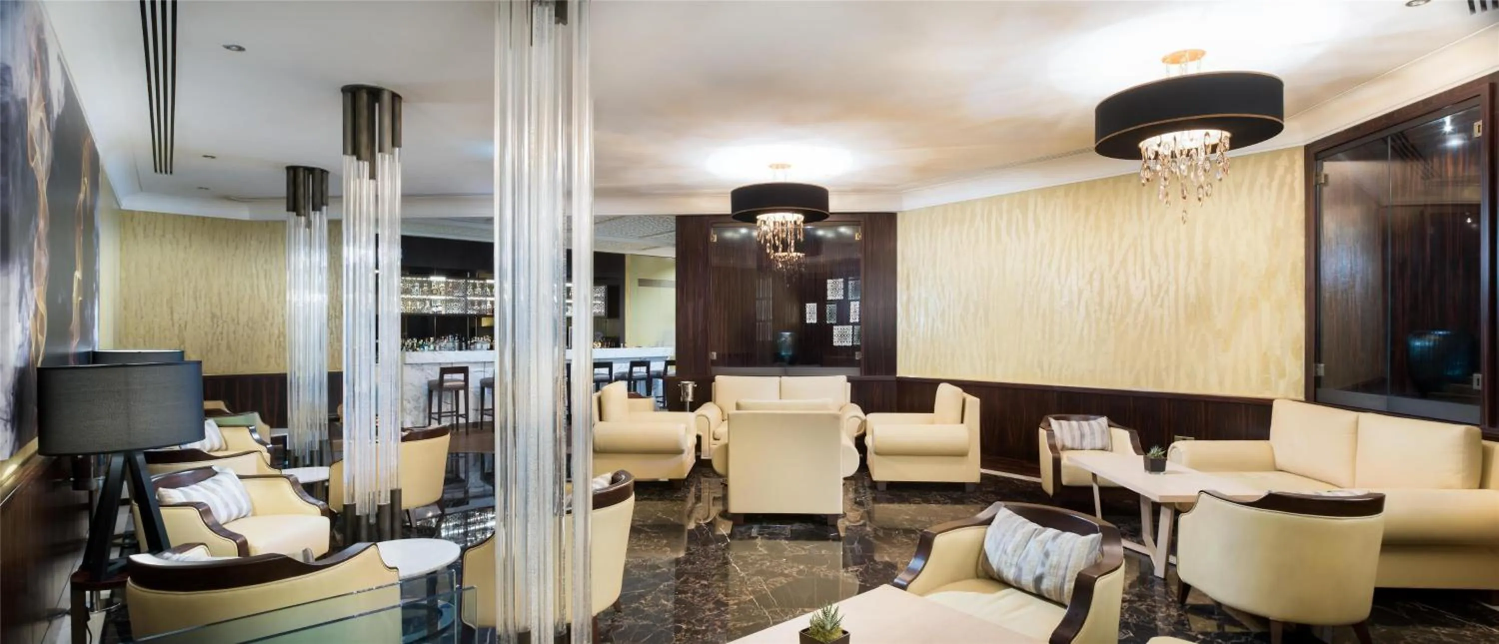 Lounge or bar in Kempinski Hotel Muscat