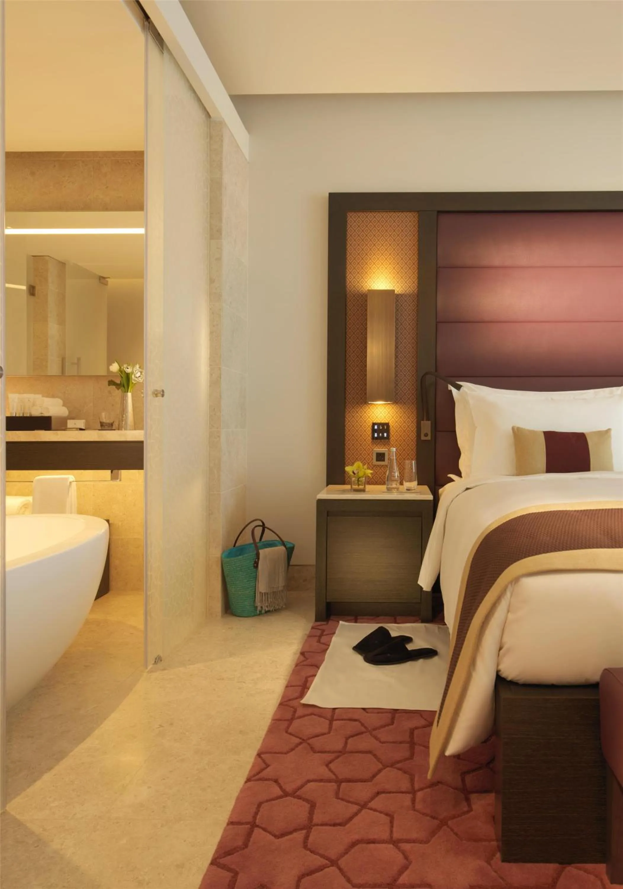 Bedroom, Bed in Kempinski Hotel Muscat