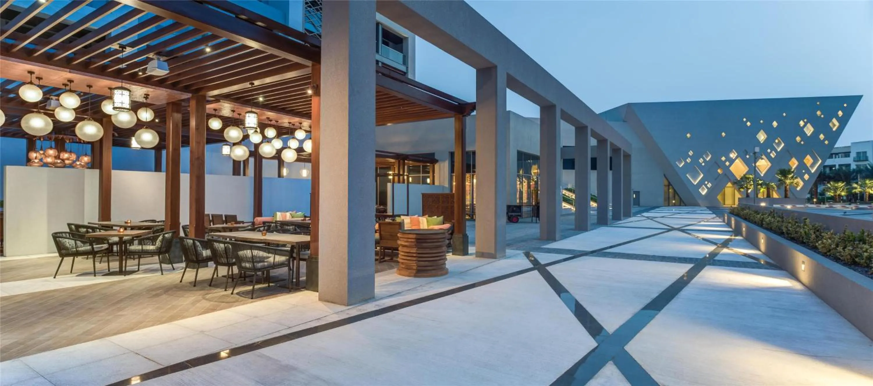 Property building in Kempinski Hotel Muscat