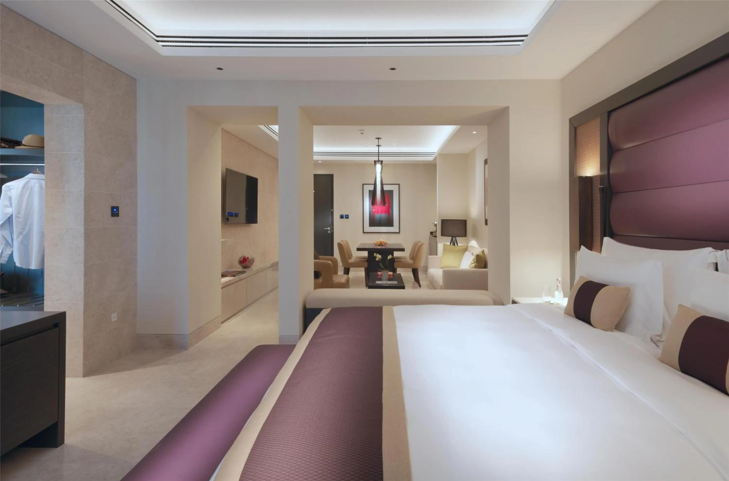 Bedroom, Bed in Kempinski Hotel Muscat