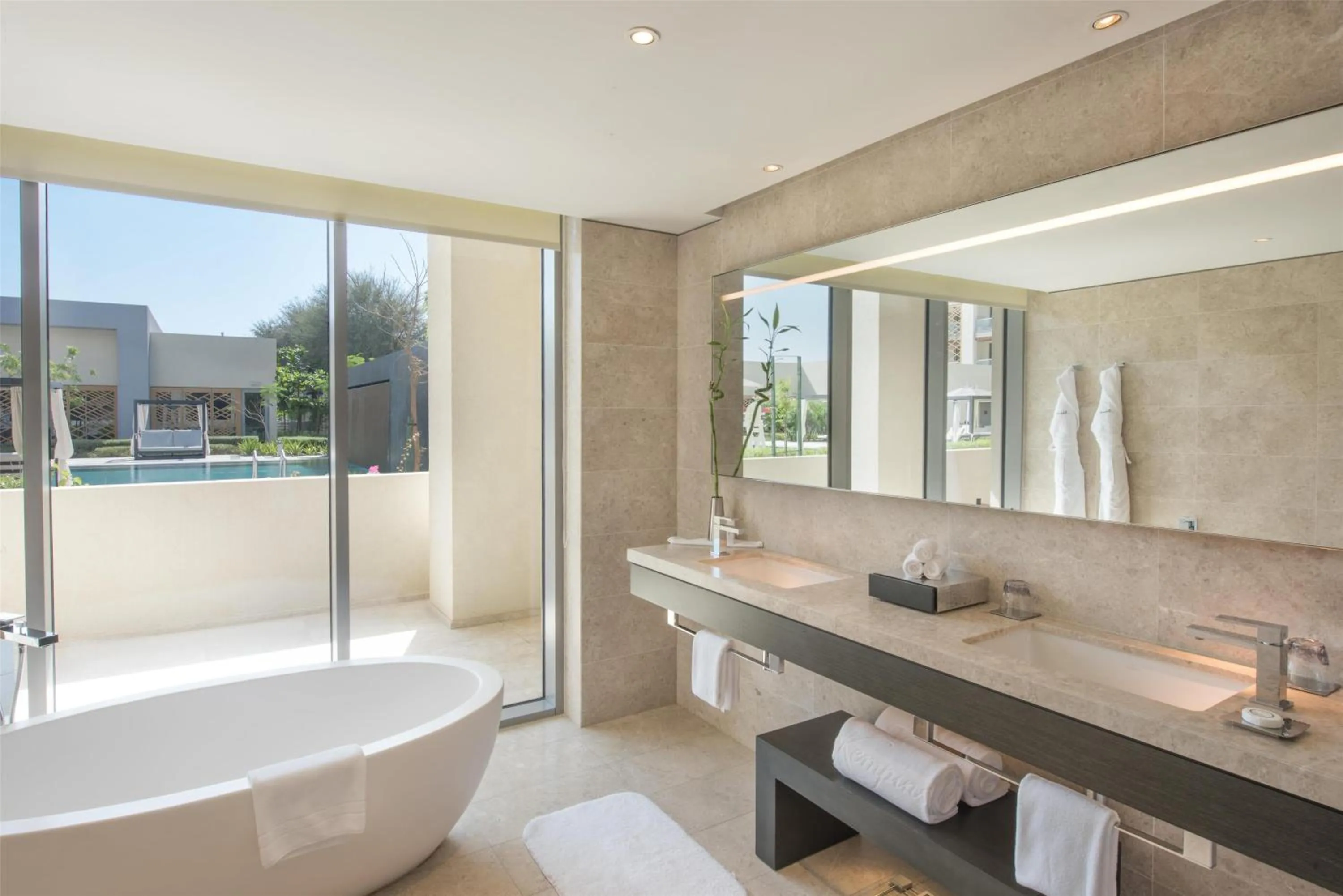 Bathroom in Kempinski Hotel Muscat