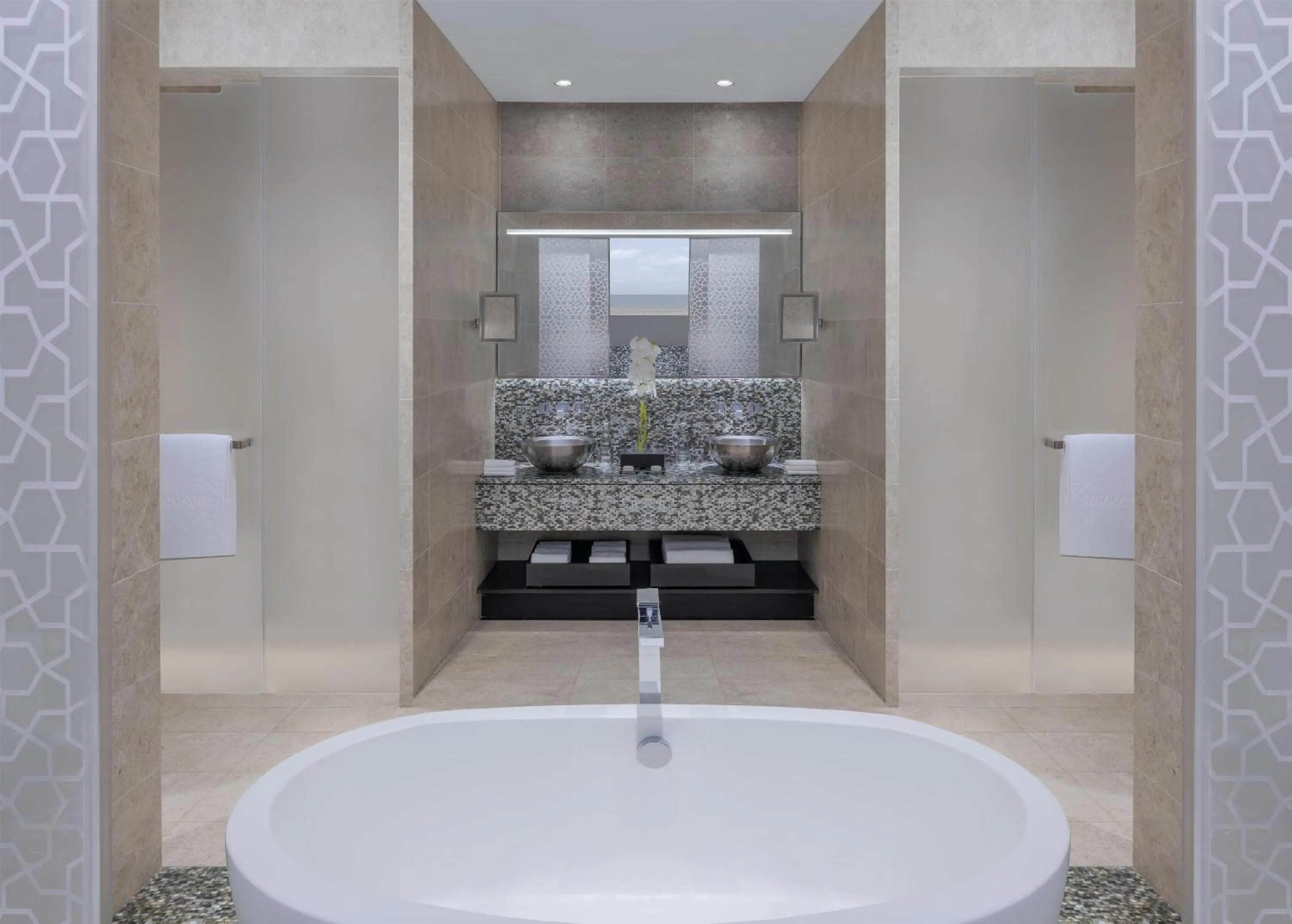 Bathroom in Kempinski Hotel Muscat