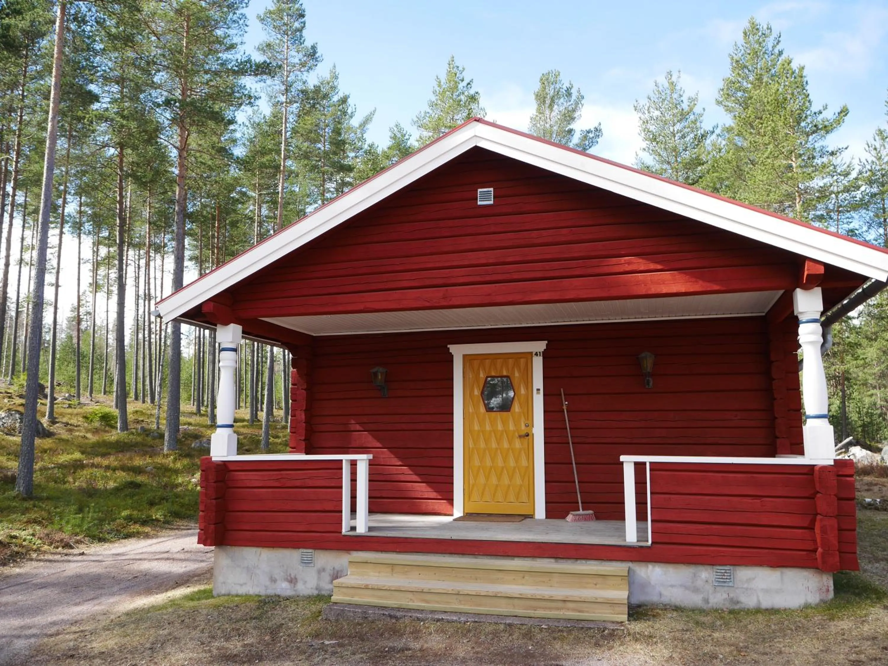 Shower in Hotell Moskogen