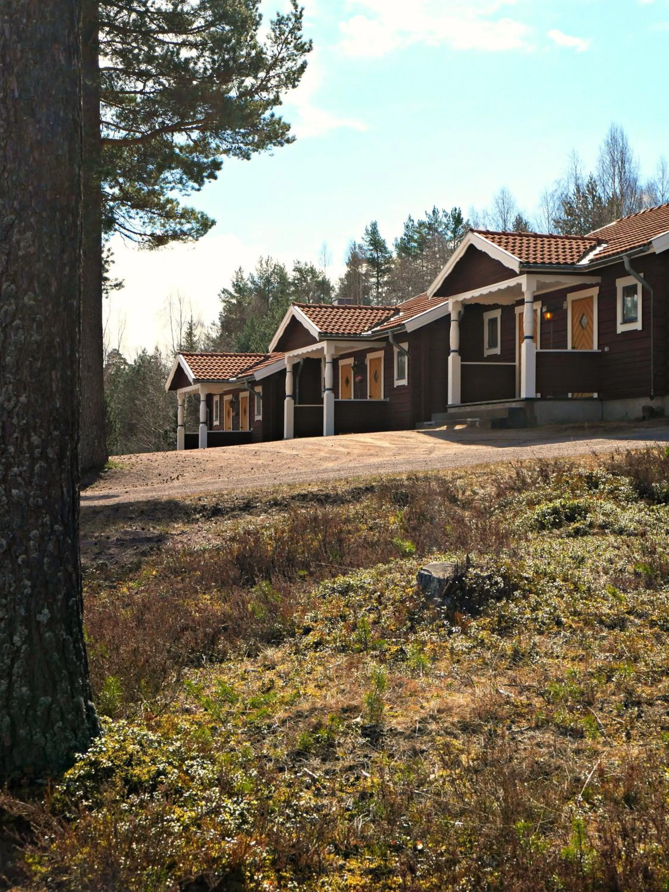 Property building in Hotell Moskogen