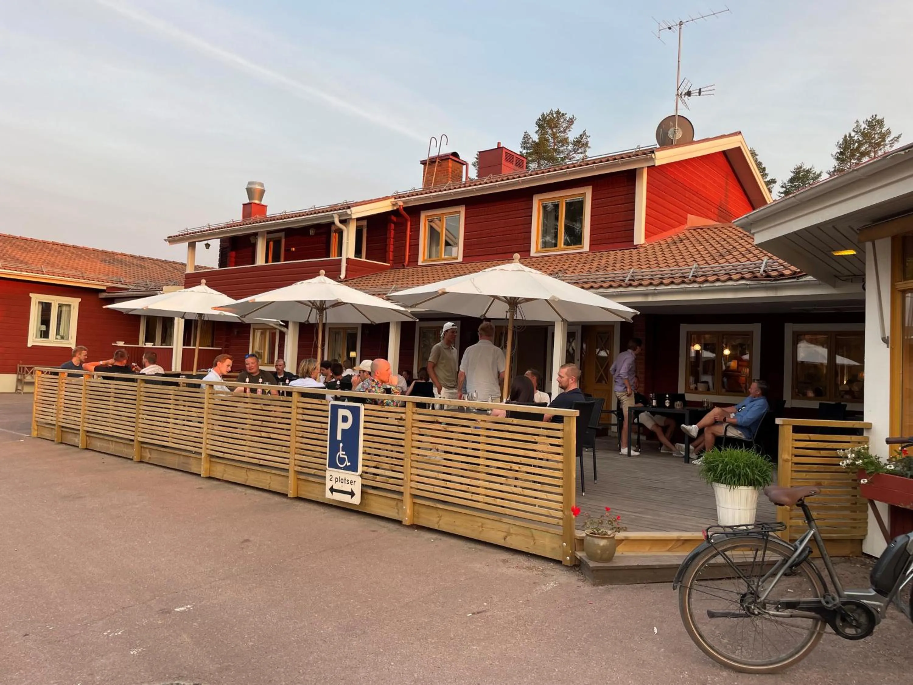 Garden in Hotell Moskogen